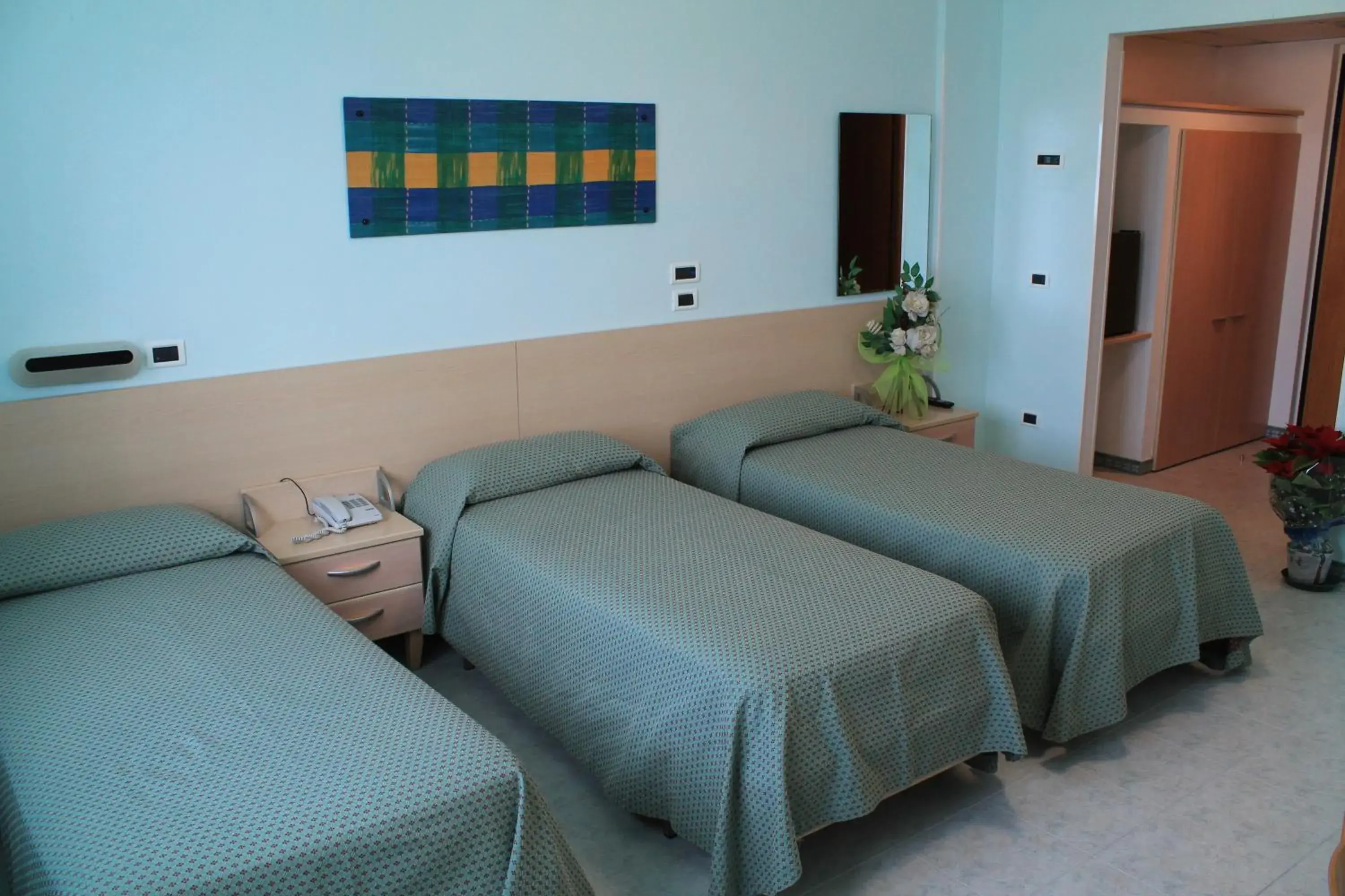 Bedroom, Bed in Hotel Minerva Bedroom, Bed in Hotel Minerva