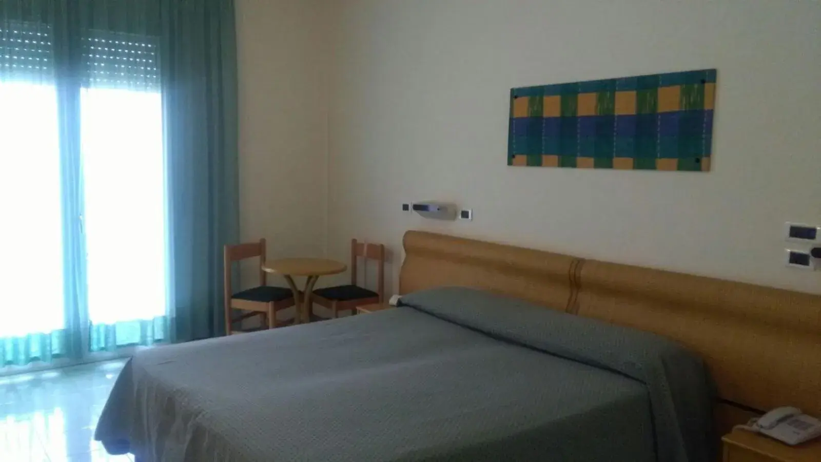 Bed in Hotel Minerva Bed in Hotel Minerva