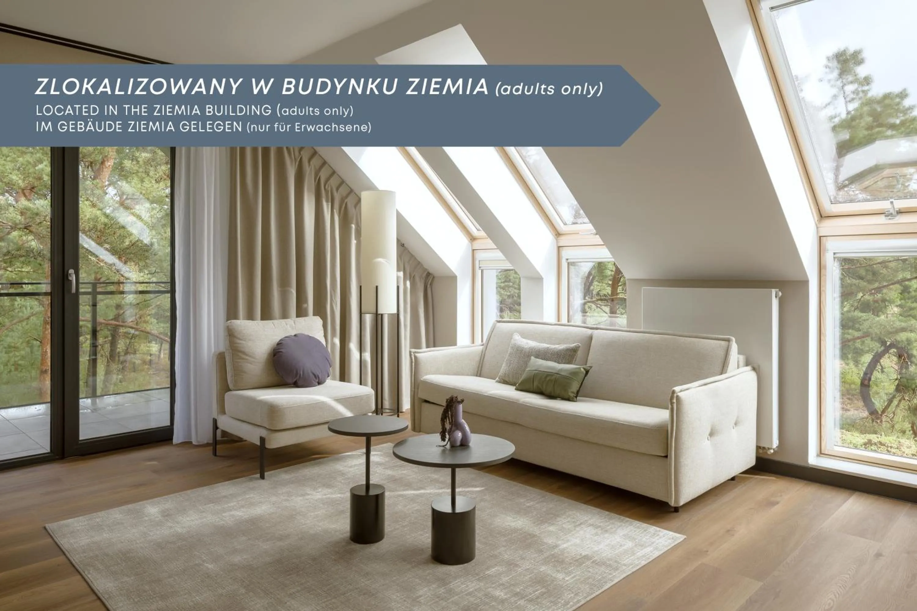 Living room in Hotel Saltic Resort & Spa Łeba