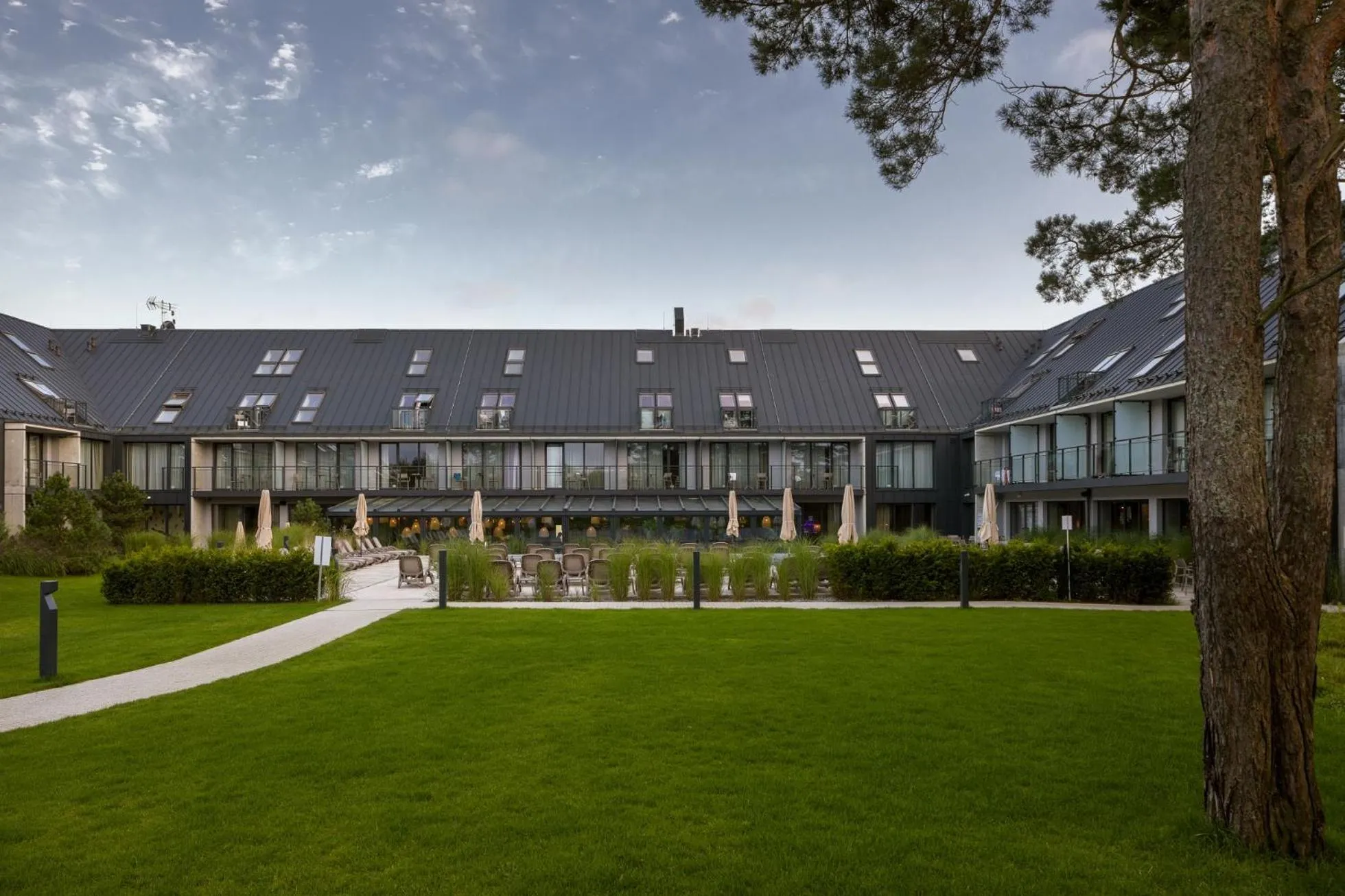 Property building in Hotel Saltic Resort & Spa Łeba