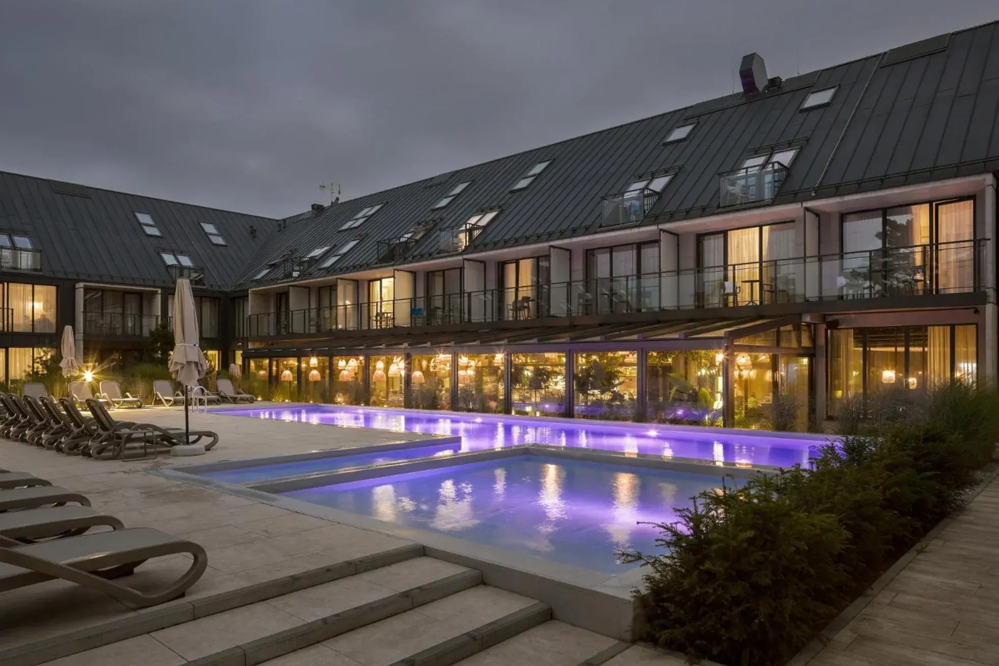 Property building in Hotel Saltic Resort & Spa Łeba Property building in Hotel Saltic Resort & Spa Łeba