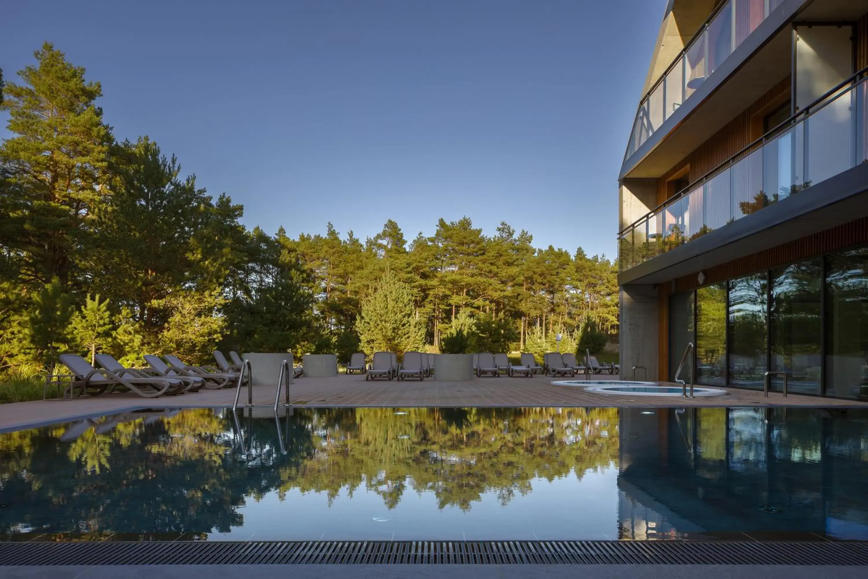 Pool view in Hotel Saltic Resort & Spa Łeba Pool view in Hotel Saltic Resort & Spa Łeba