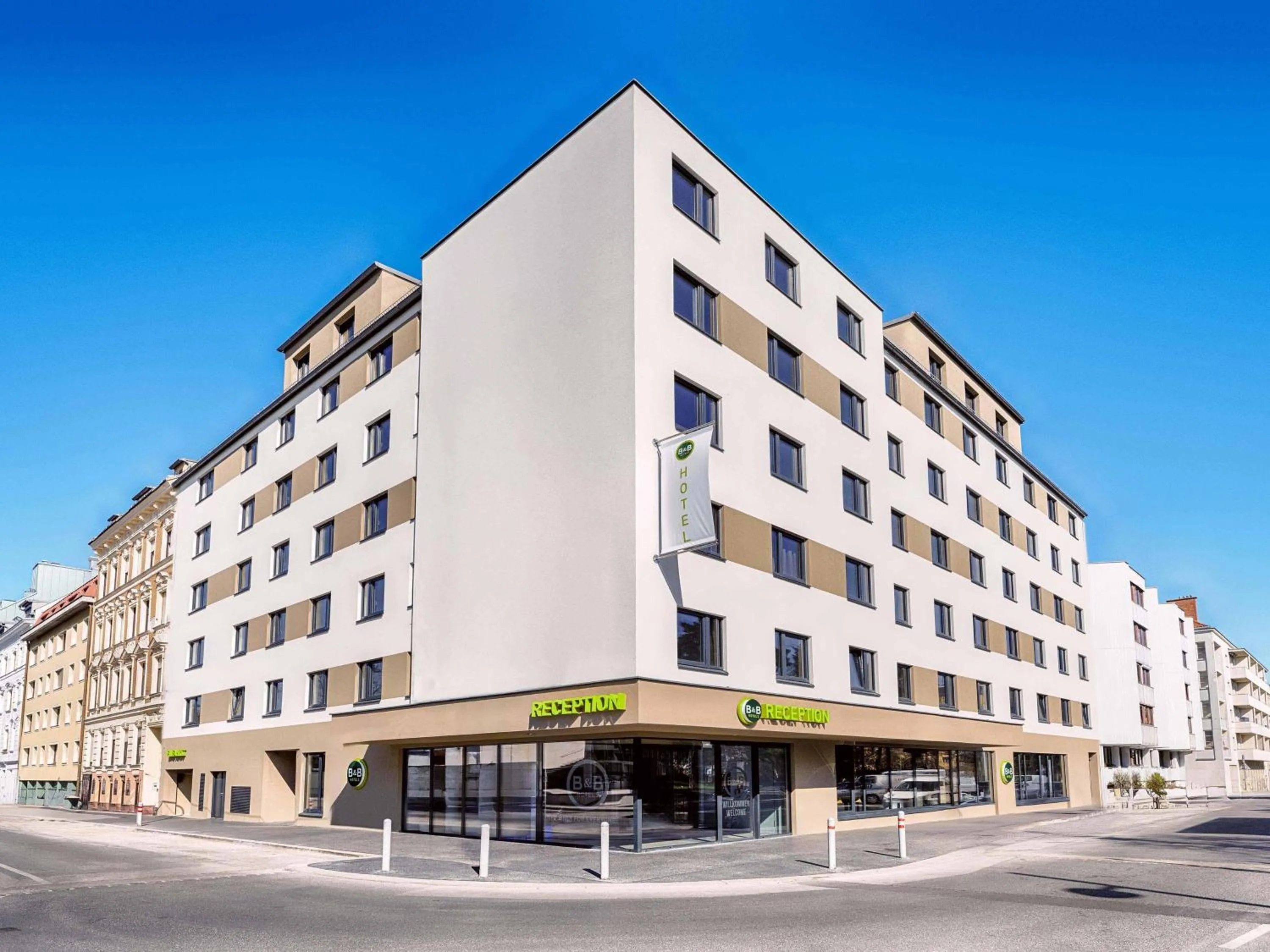 Property building in B&B Hotel Wien-Stadthalle