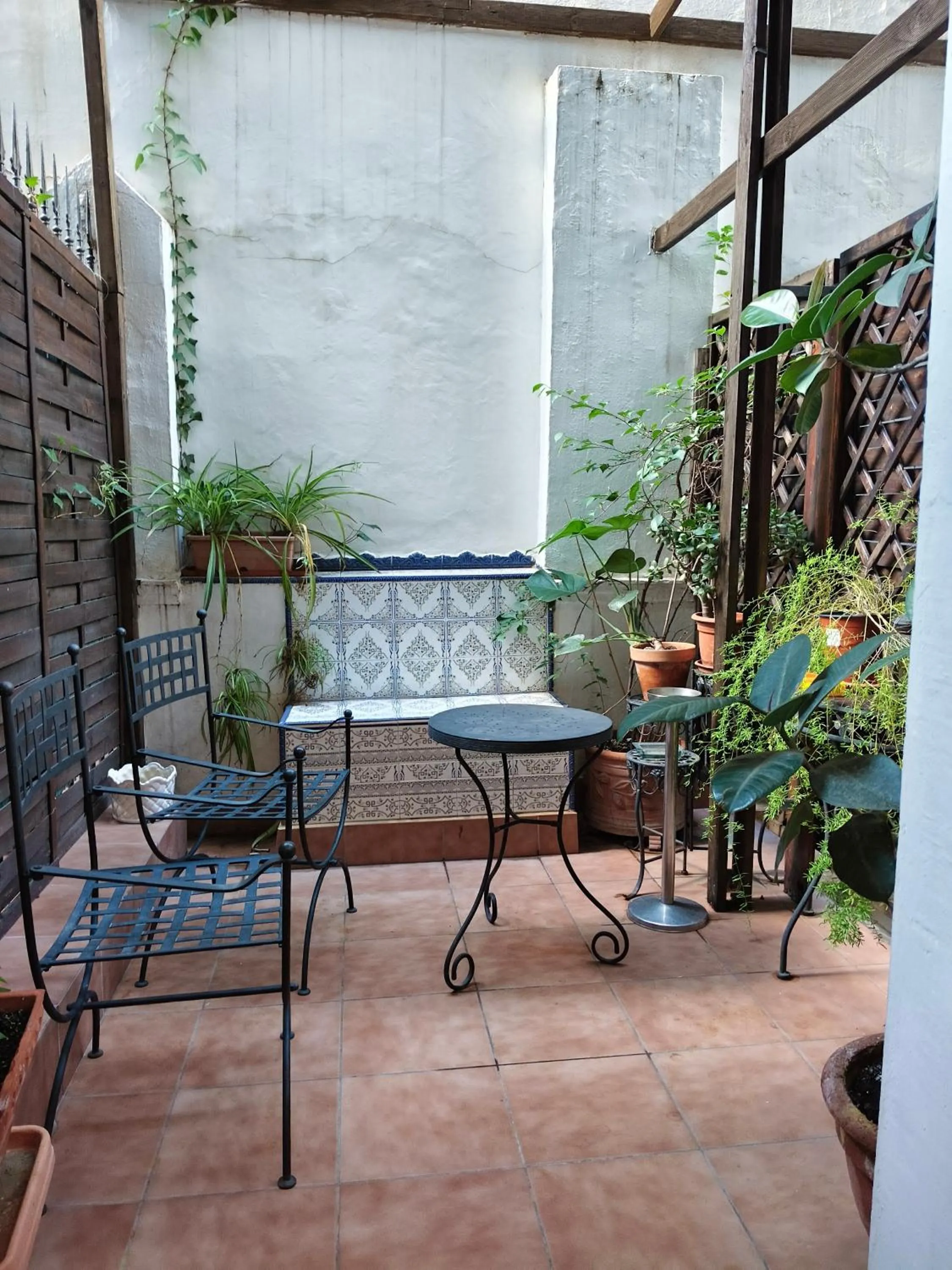 Balcony/Terrace in Casa Consell Bailen, Guest House