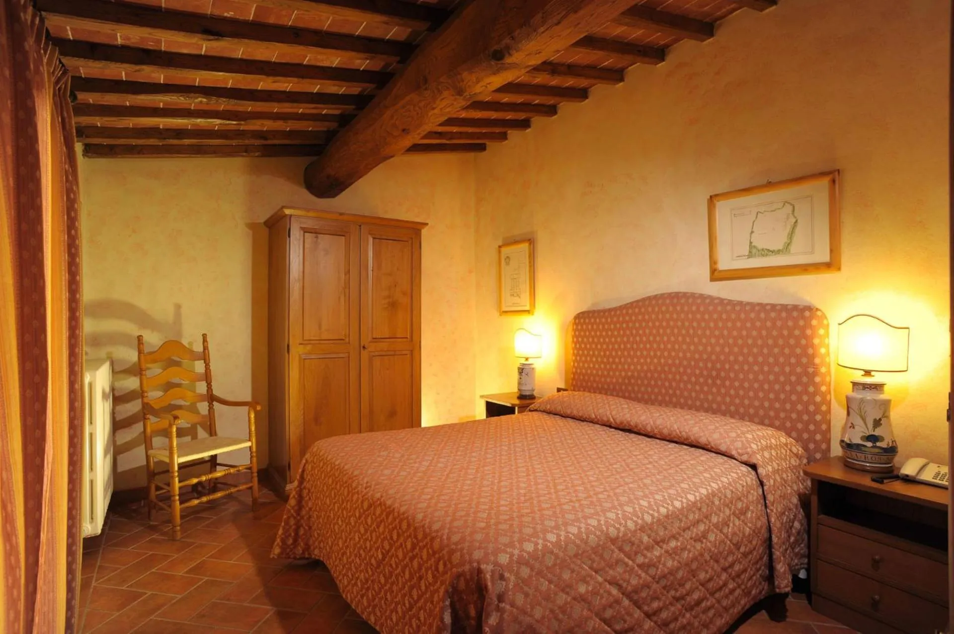 Bedroom, Bed in Fattoria Degli Usignoli