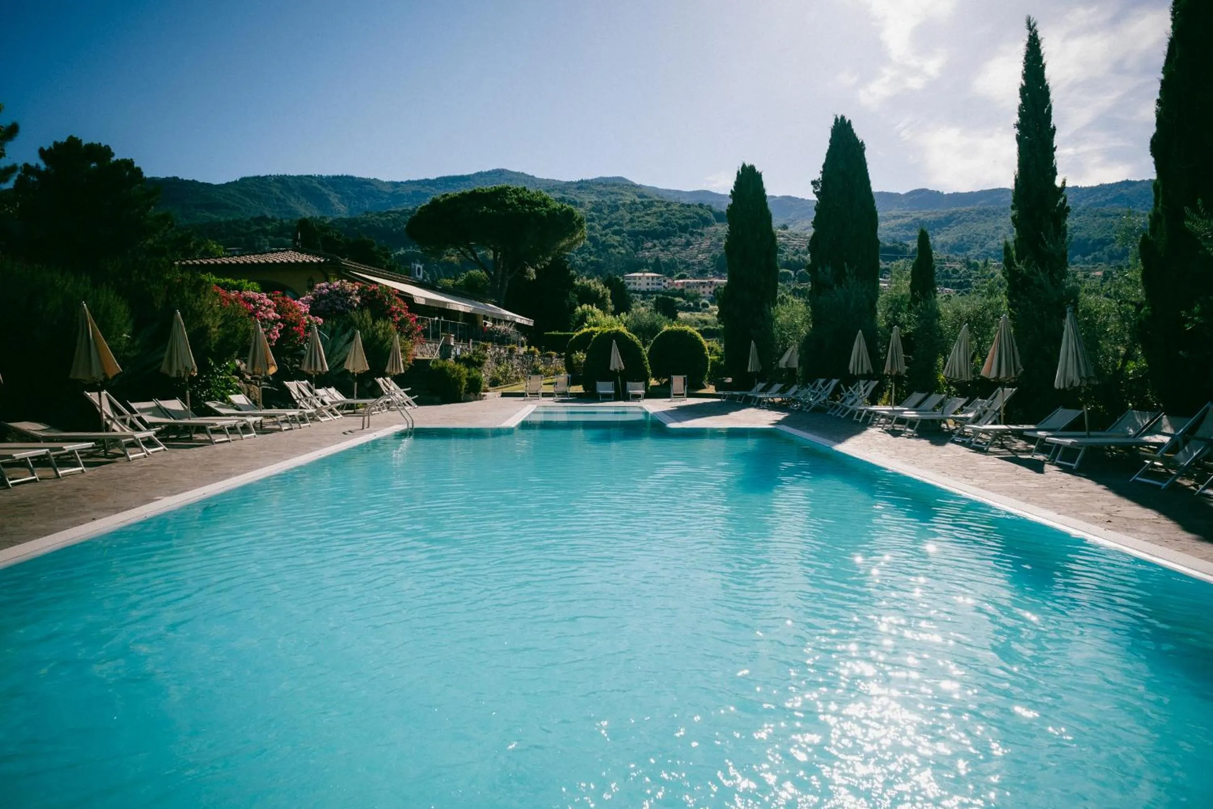 Swimming pool in Fattoria Degli Usignoli