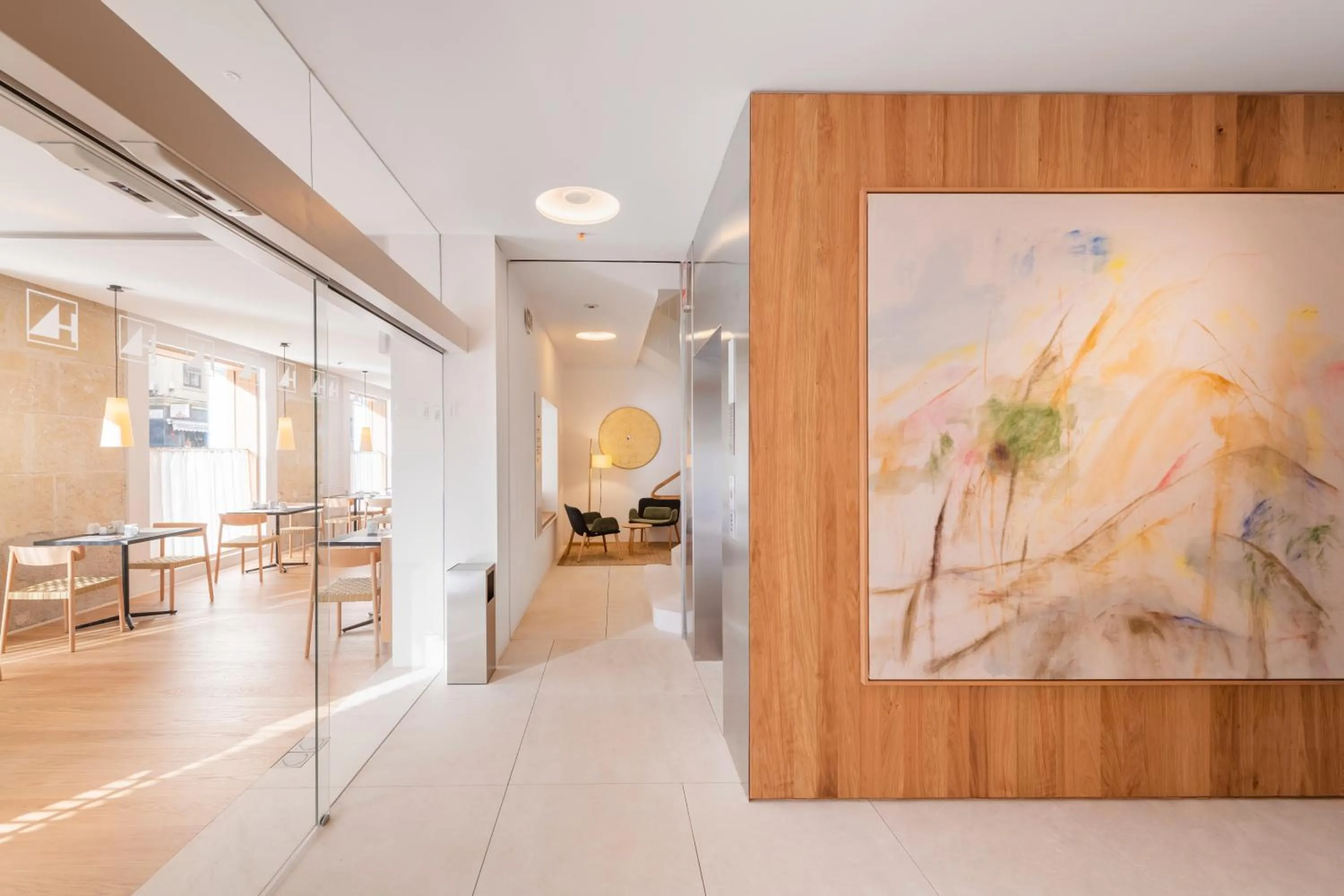 Lobby or reception in Eurostars Pórtico Alicante