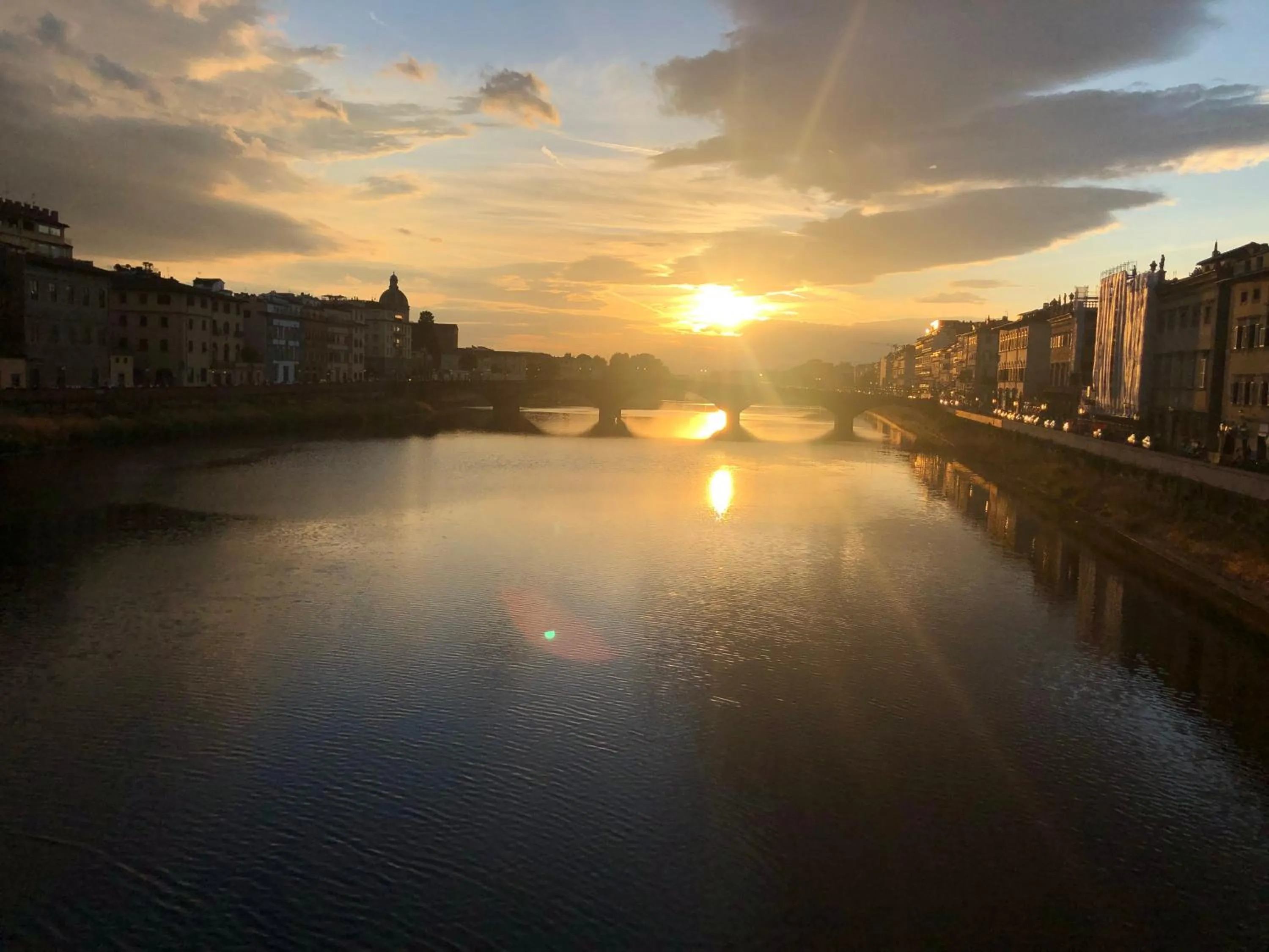 Sunset in Hotel Gioia