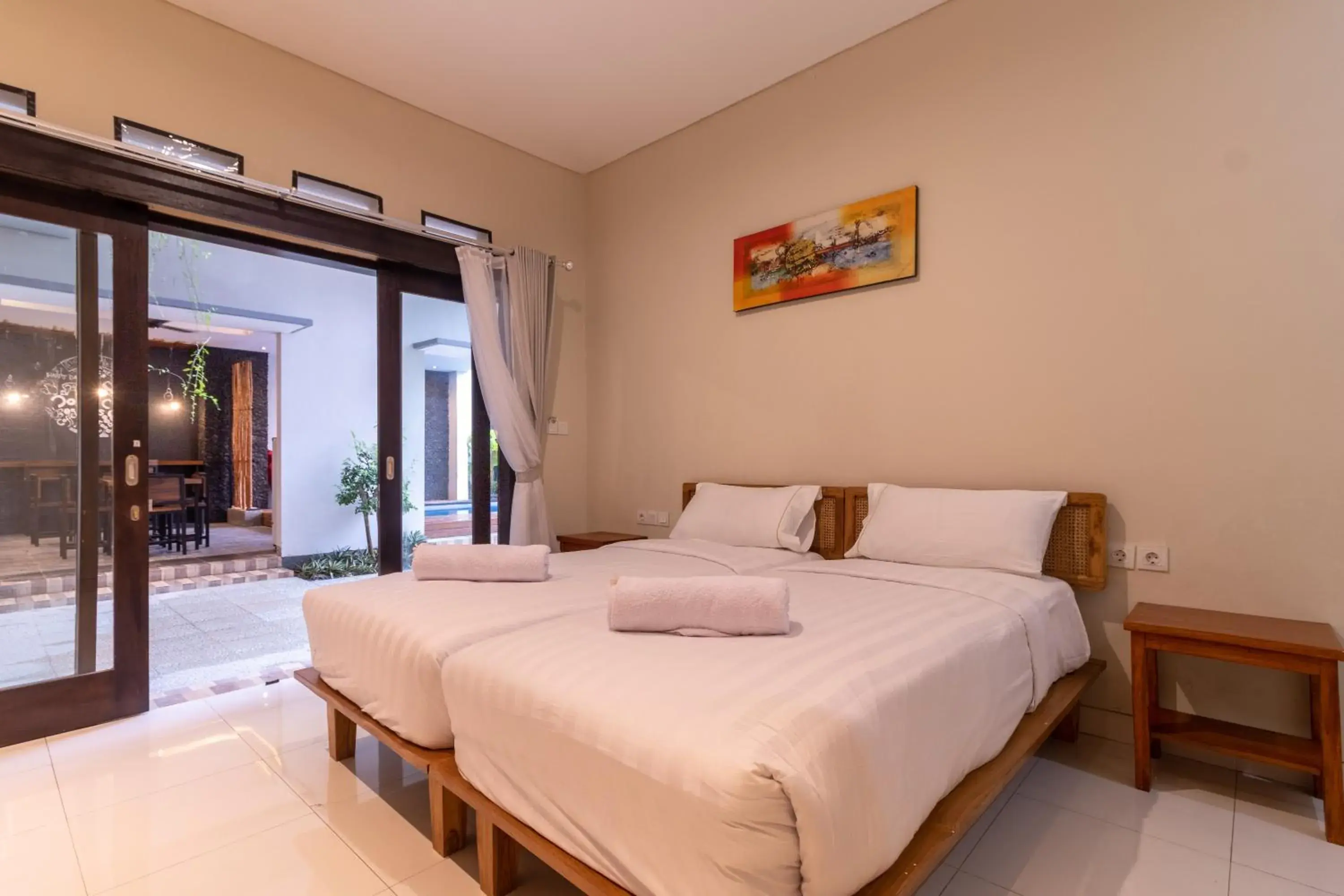 Bed in Josh Guest House Bed in Josh Guest House