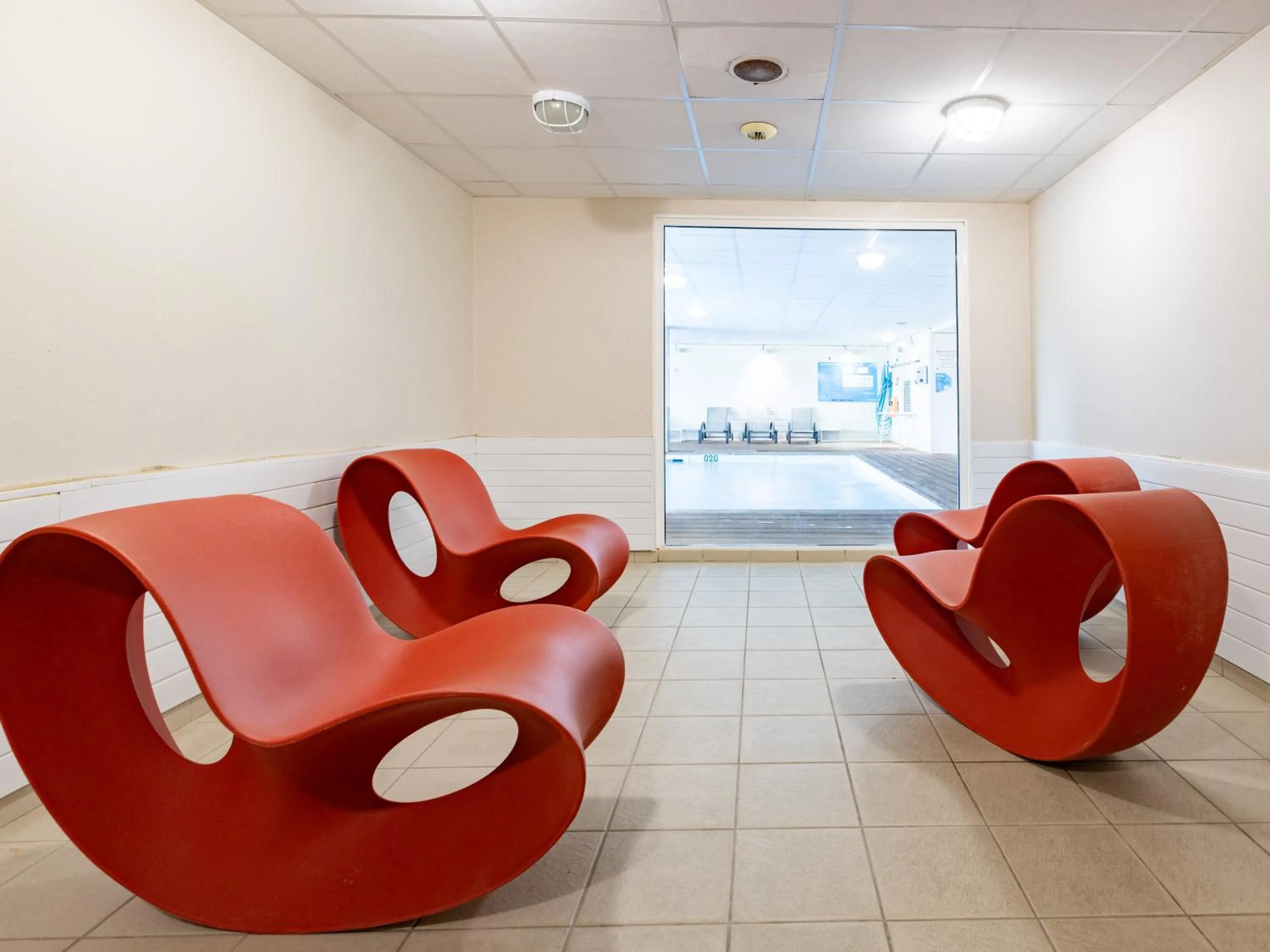 Lobby or reception in Vacancéole - Les Chambres de la Baie