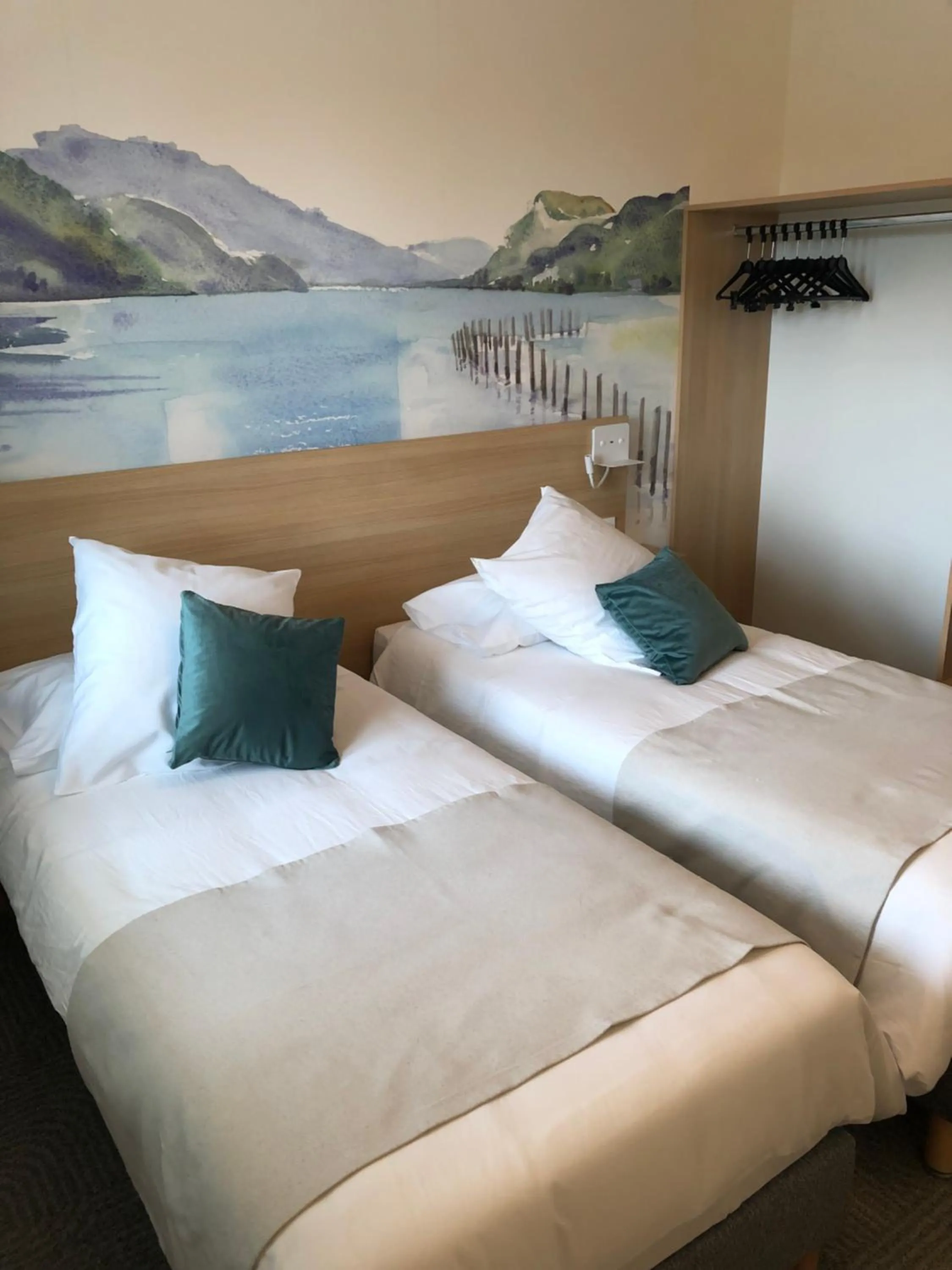 Bed in SHANA Hôtel & Résidence