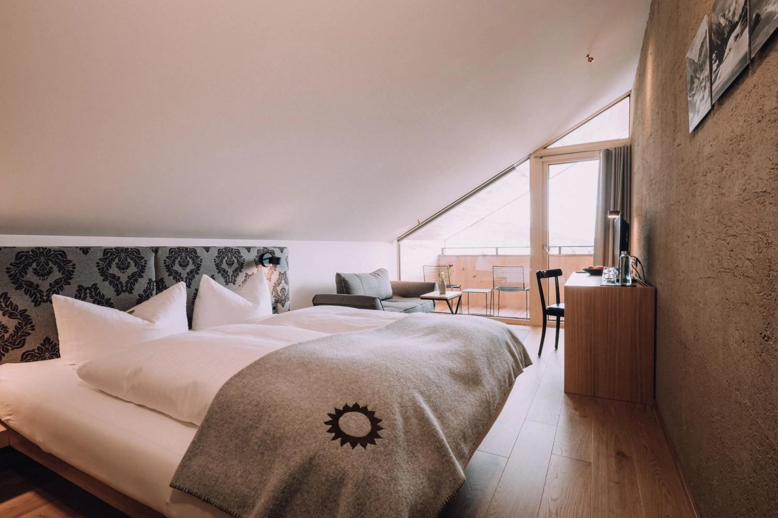 Standard Double Room in Naturhotel Chesa Valisa