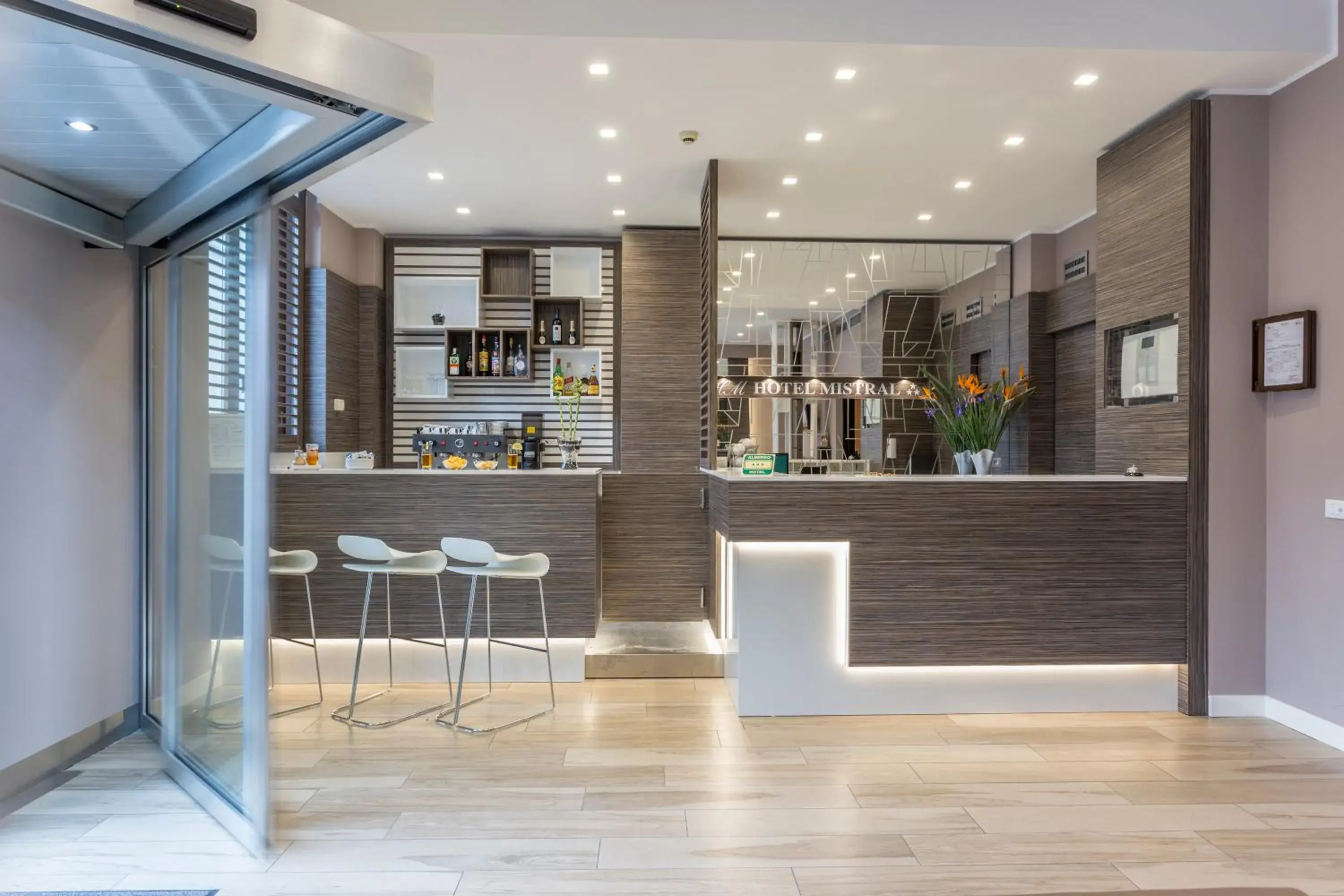 Lobby or reception in Hotel Mistral Lobby or reception in Hotel Mistral