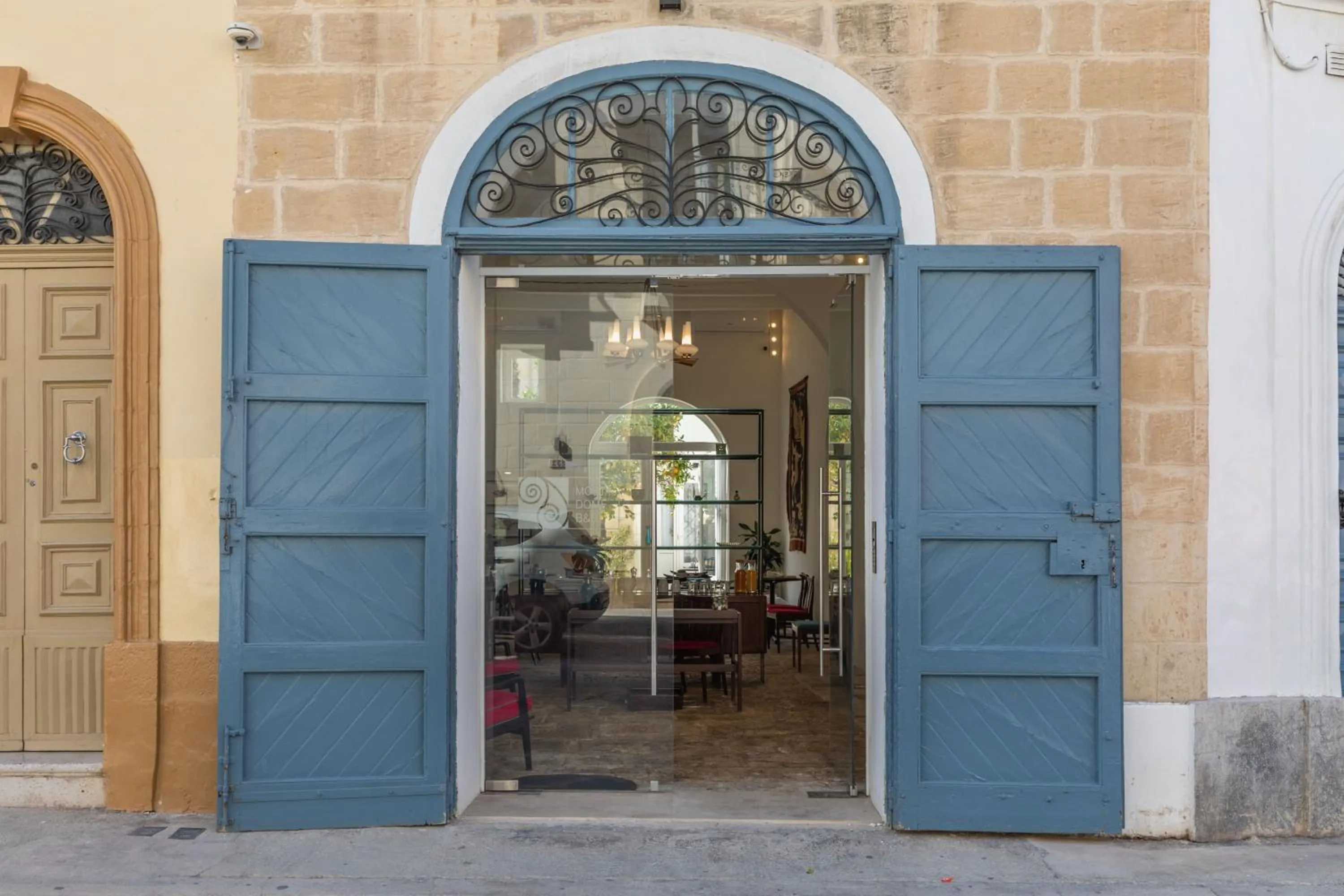 Facade/entrance in Mosta Dome B&B