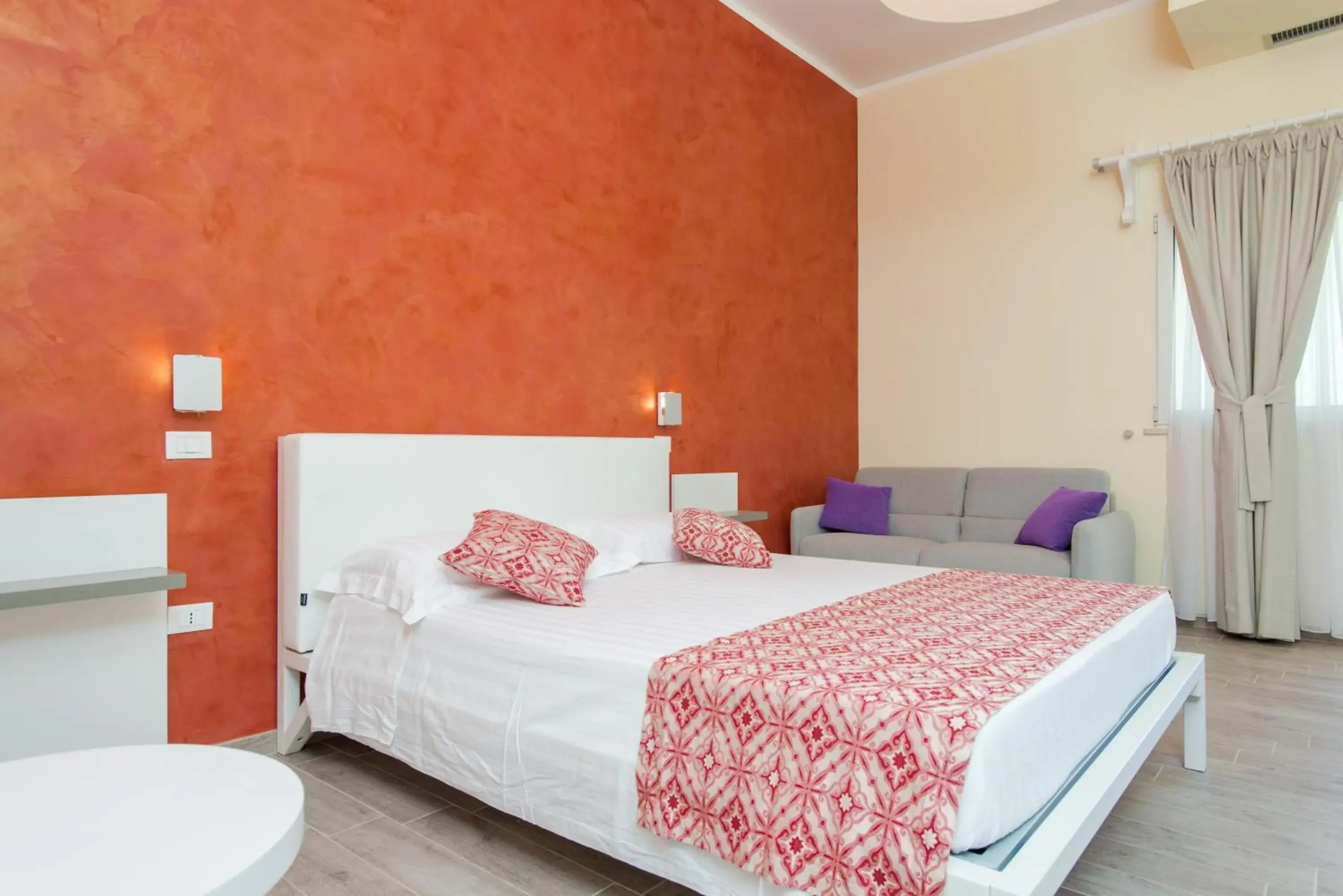 Bed in RELAIS MASSERIA CASINA DEI CARI Bed in RELAIS MASSERIA CASINA DEI CARI