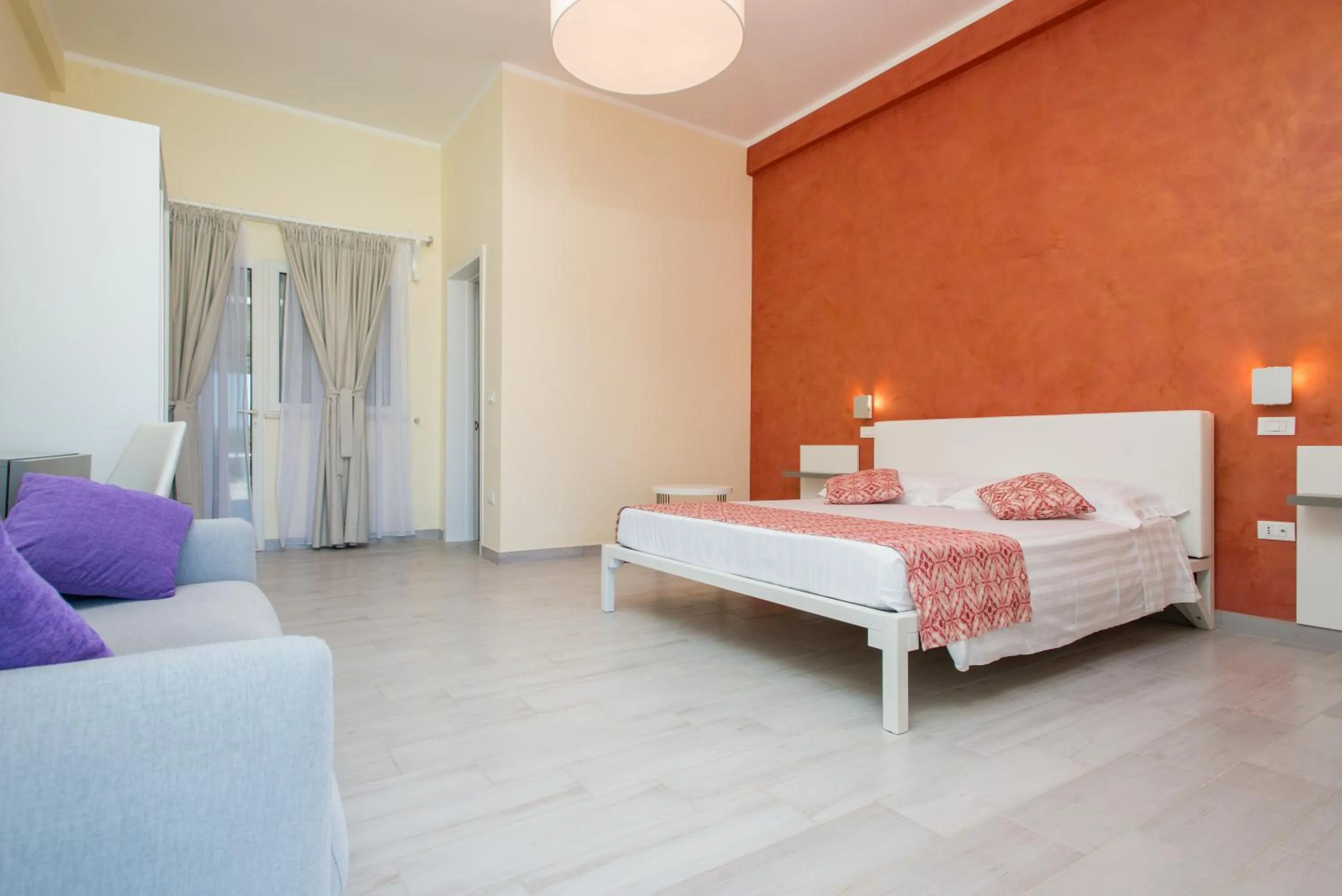 Bed in RELAIS MASSERIA CASINA DEI CARI