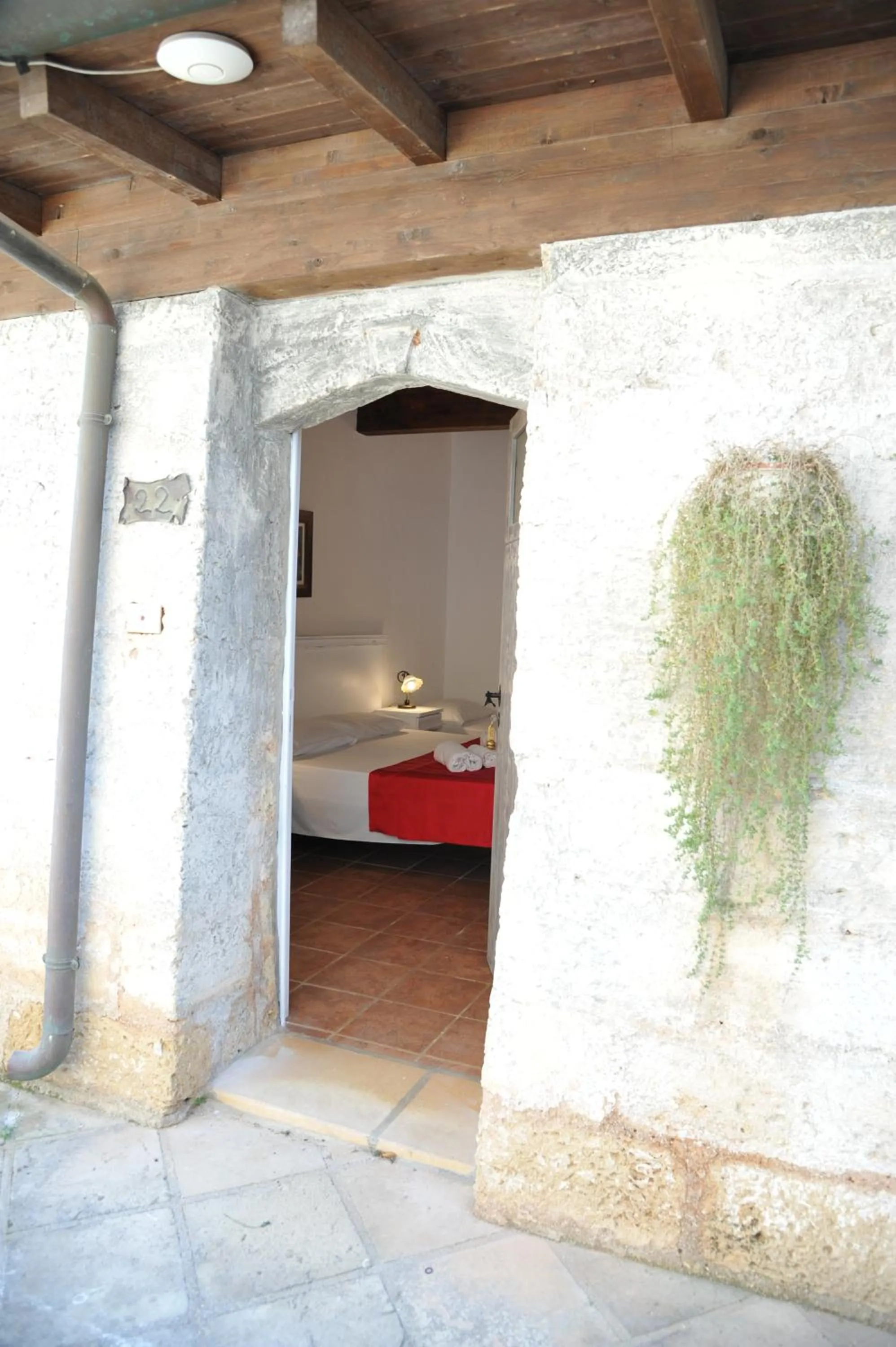 Facade/entrance in RELAIS MASSERIA CASINA DEI CARI