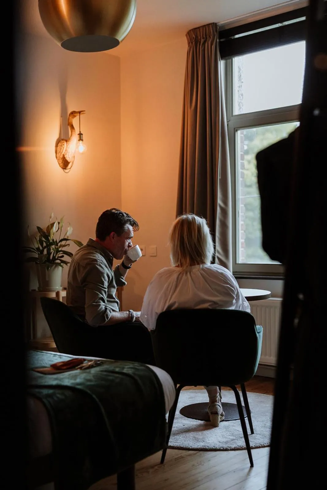 Coffee/tea facilities in B&B het Notarishuis - authentiek verblijf nabij Maastricht