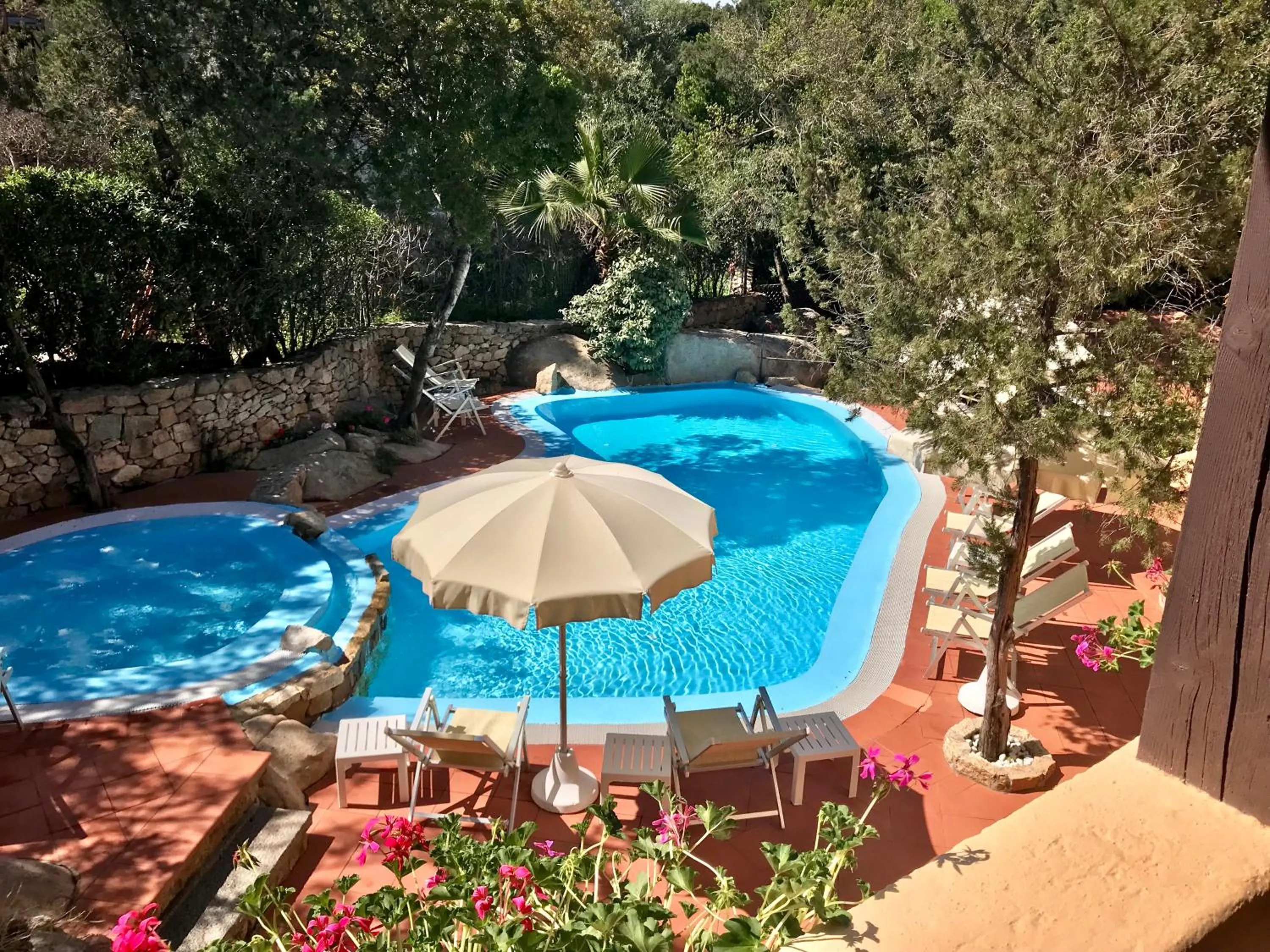 Garden in Hotel Colonna San Marco
