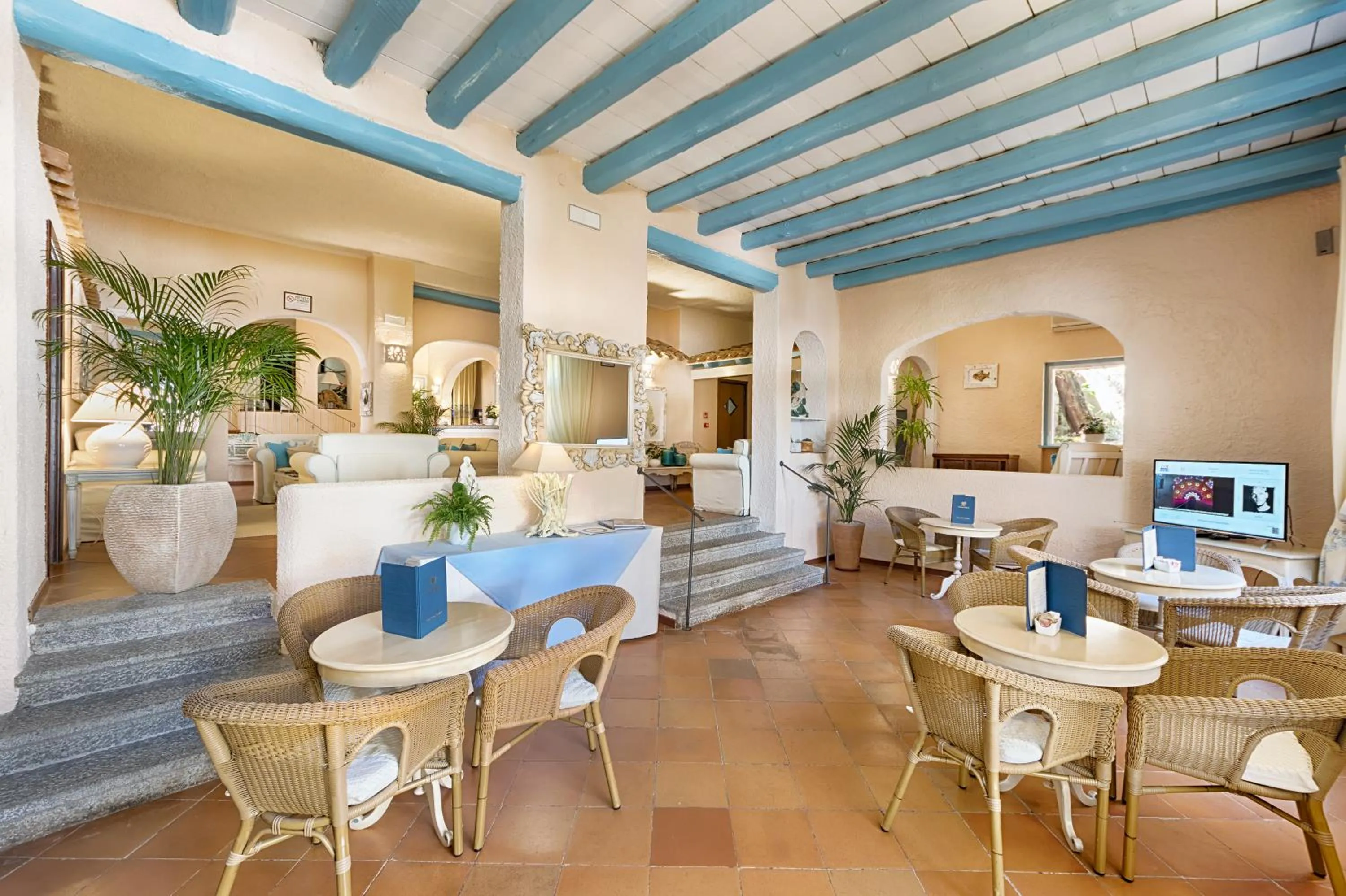 Patio in Hotel Colonna San Marco