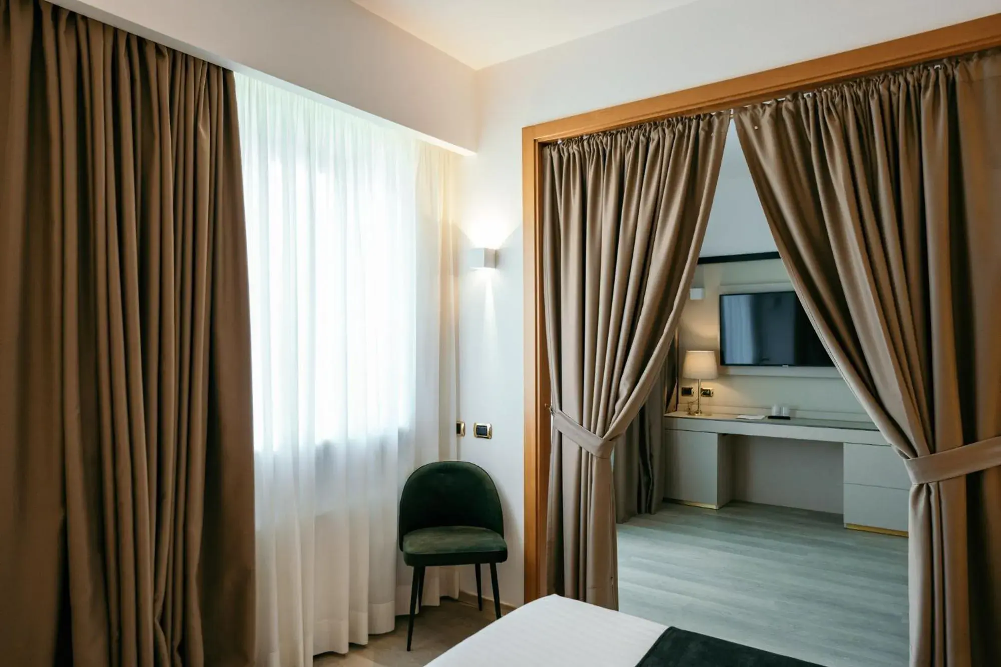 Bed in Grand Hotel la Chiusa di Chietri Bed in Grand Hotel la Chiusa di Chietri