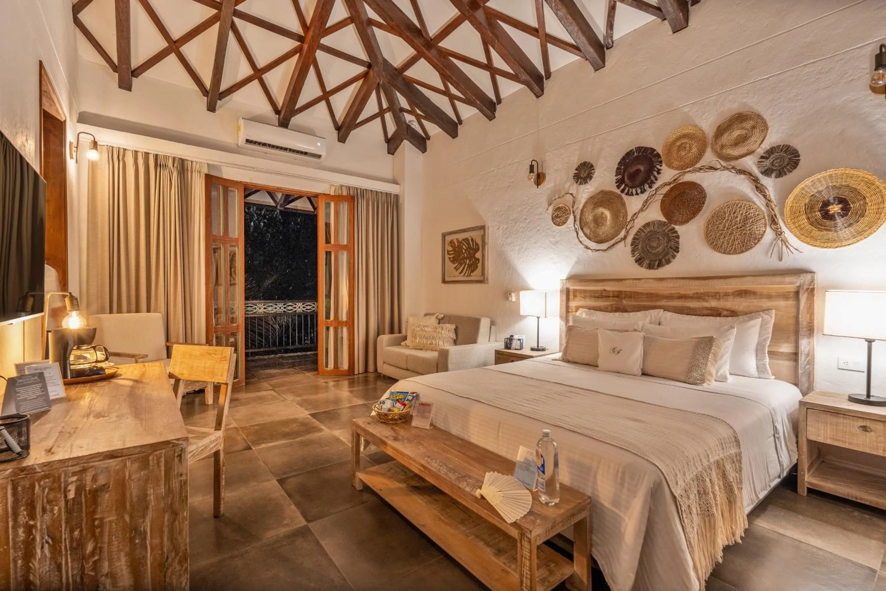 Bed in Casa Jacaranda Hotel Boutique -Cauca Viejo- Mayores de 14 años