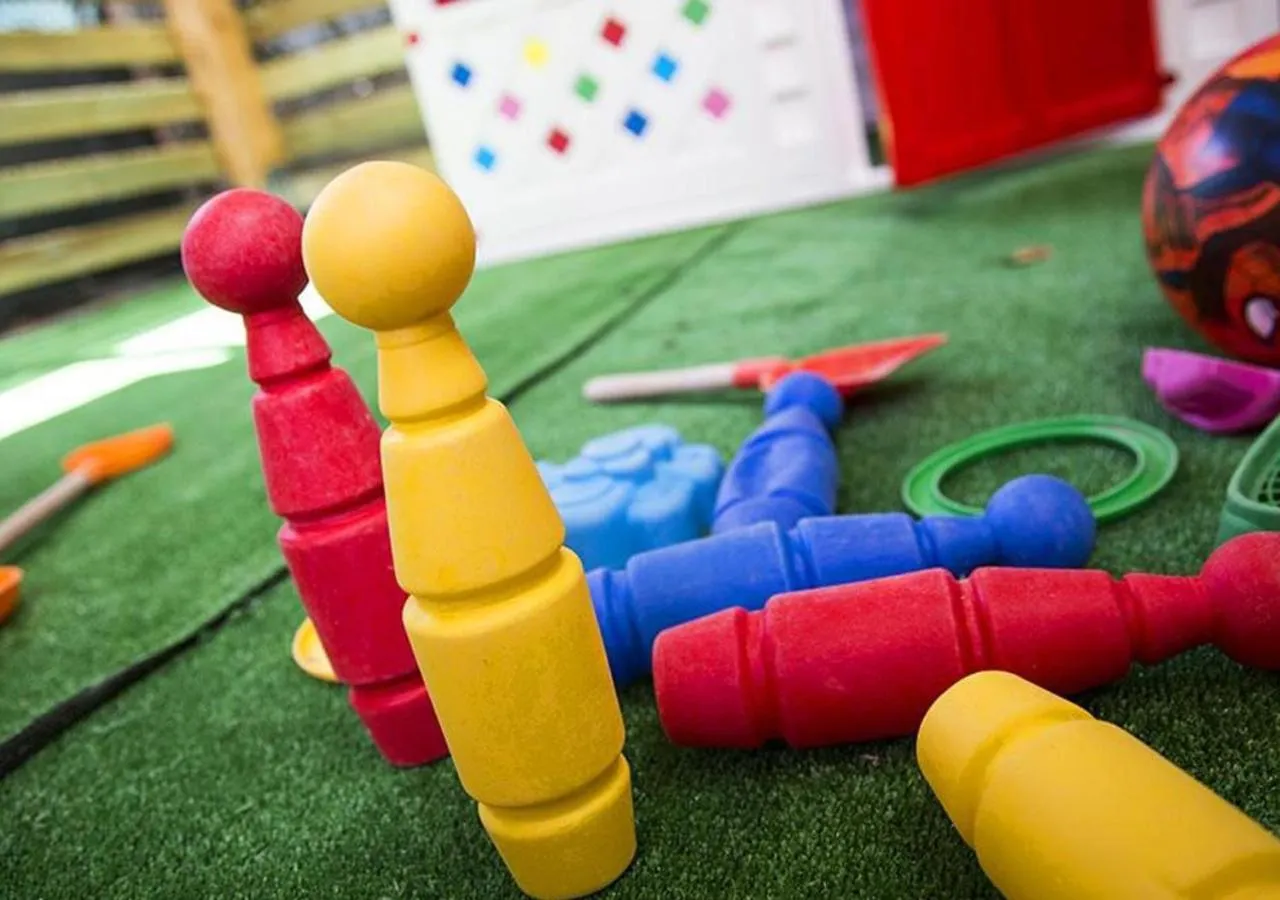 Children play ground in Hotel Miramare