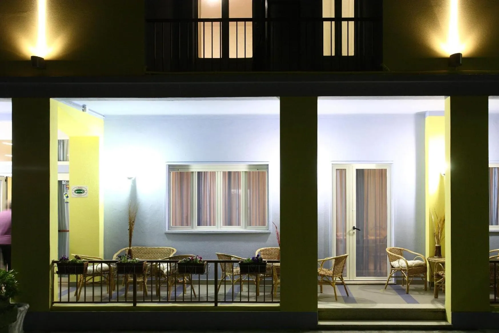 Facade/entrance in Hotel Miramare