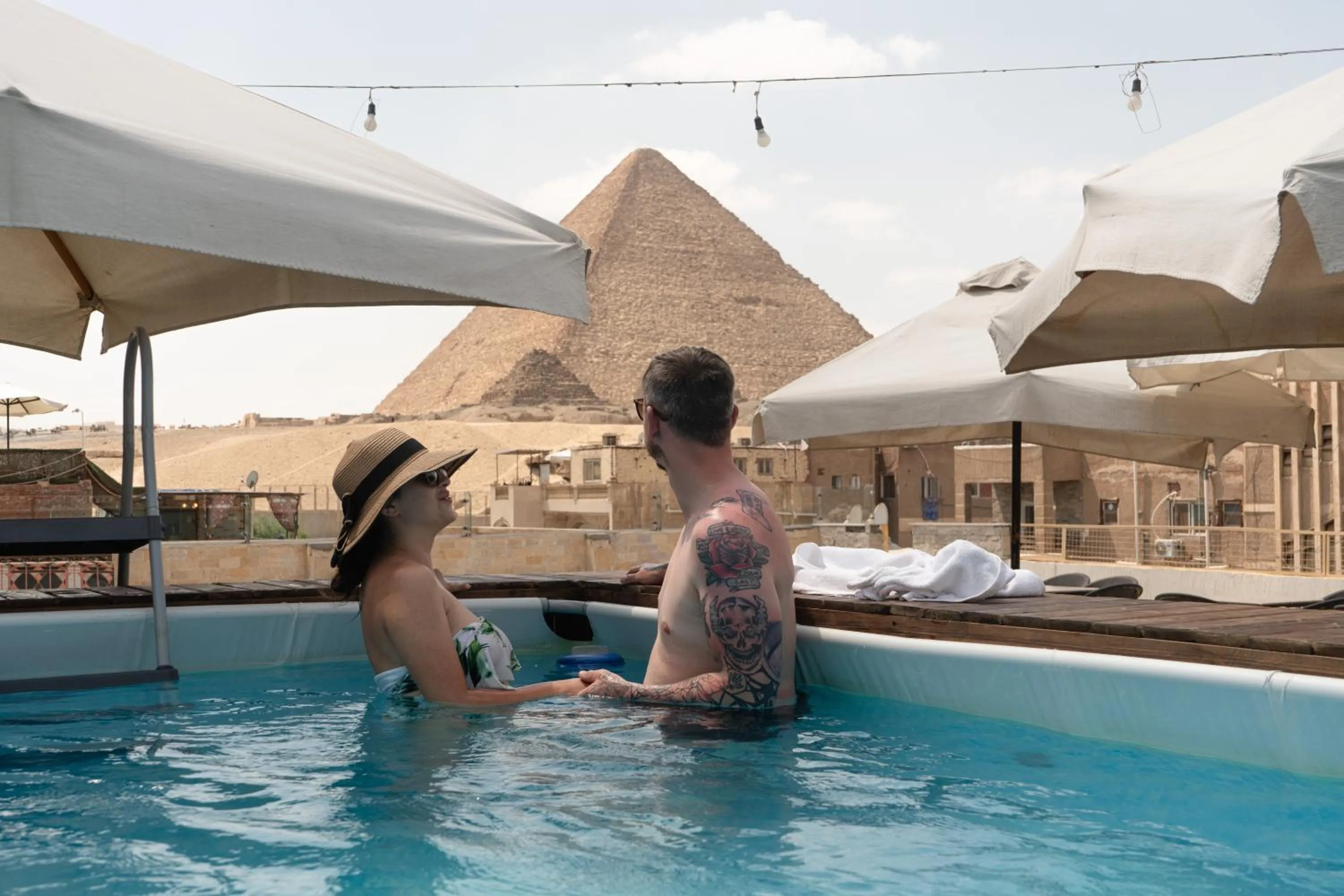 Day in Pyramids Height Hotel & Pyramids Master Scene Rooftop
