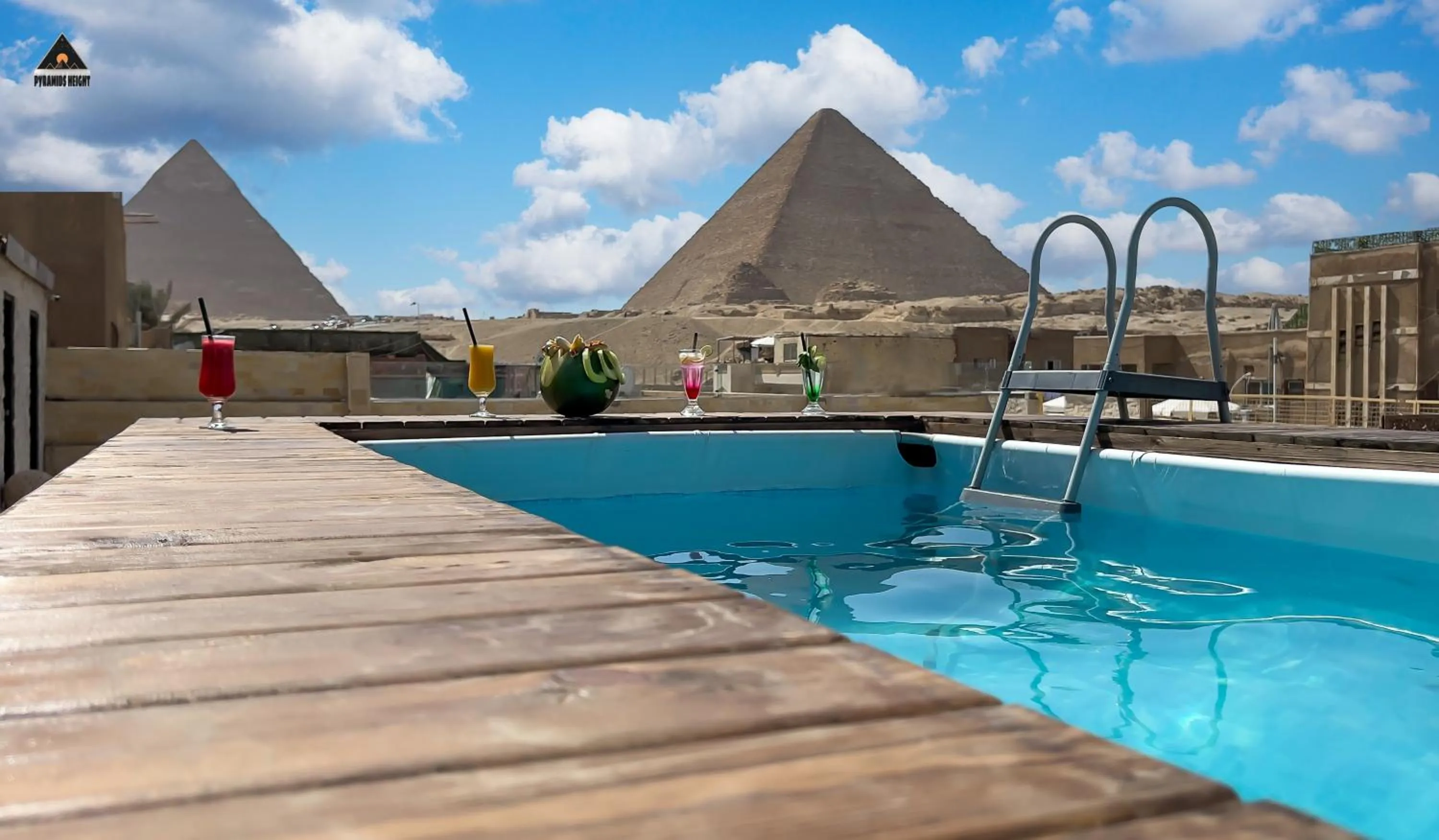 Swimming pool in Pyramids Height Hotel & Pyramids Master Scene Rooftop