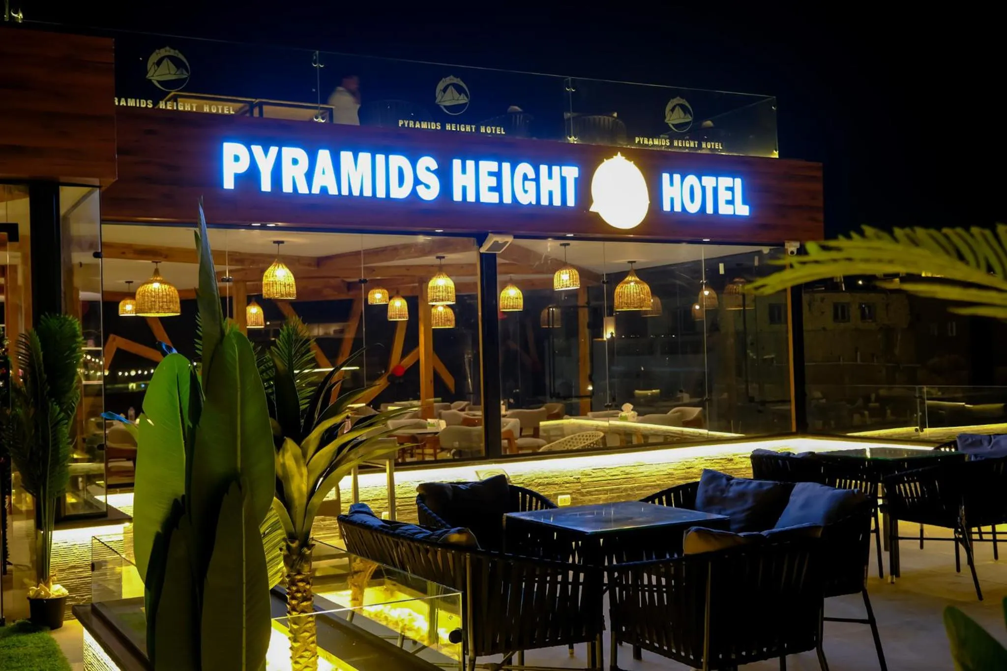 Property building in Pyramids Height Hotel & Pyramids Master Scene Rooftop