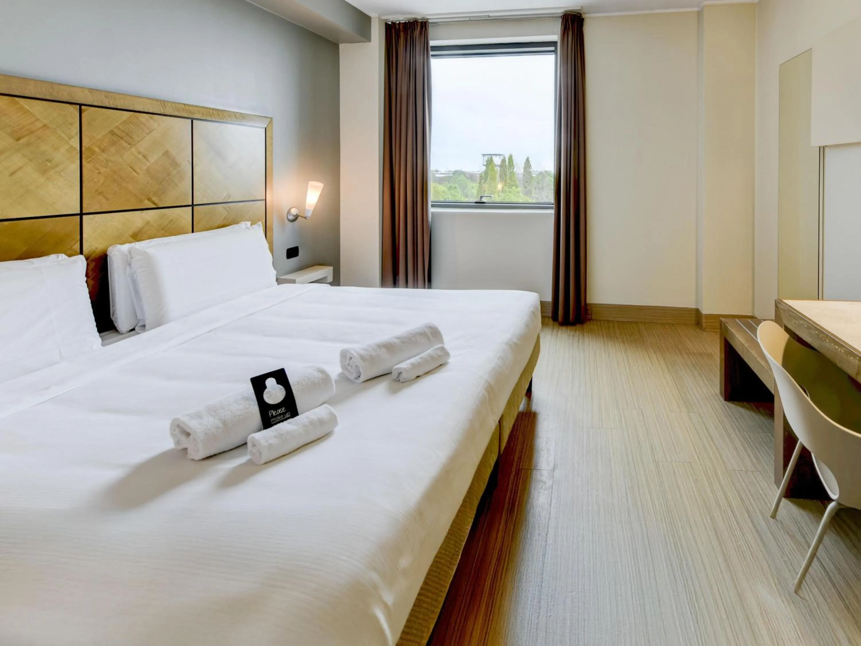 Photo of the whole room, Bed in B&B HOTEL Padova