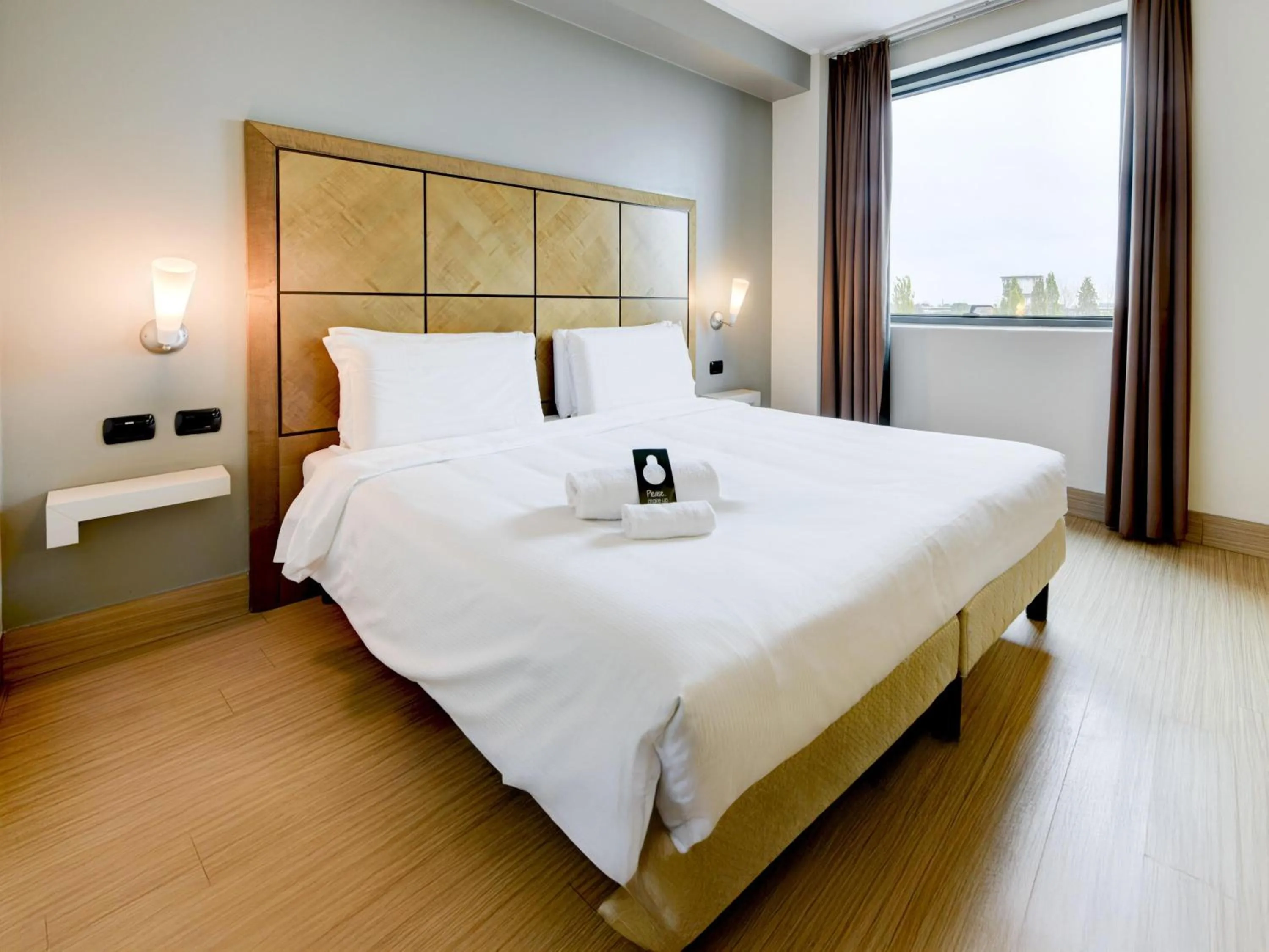 Photo of the whole room, Bed in B&B HOTEL Padova