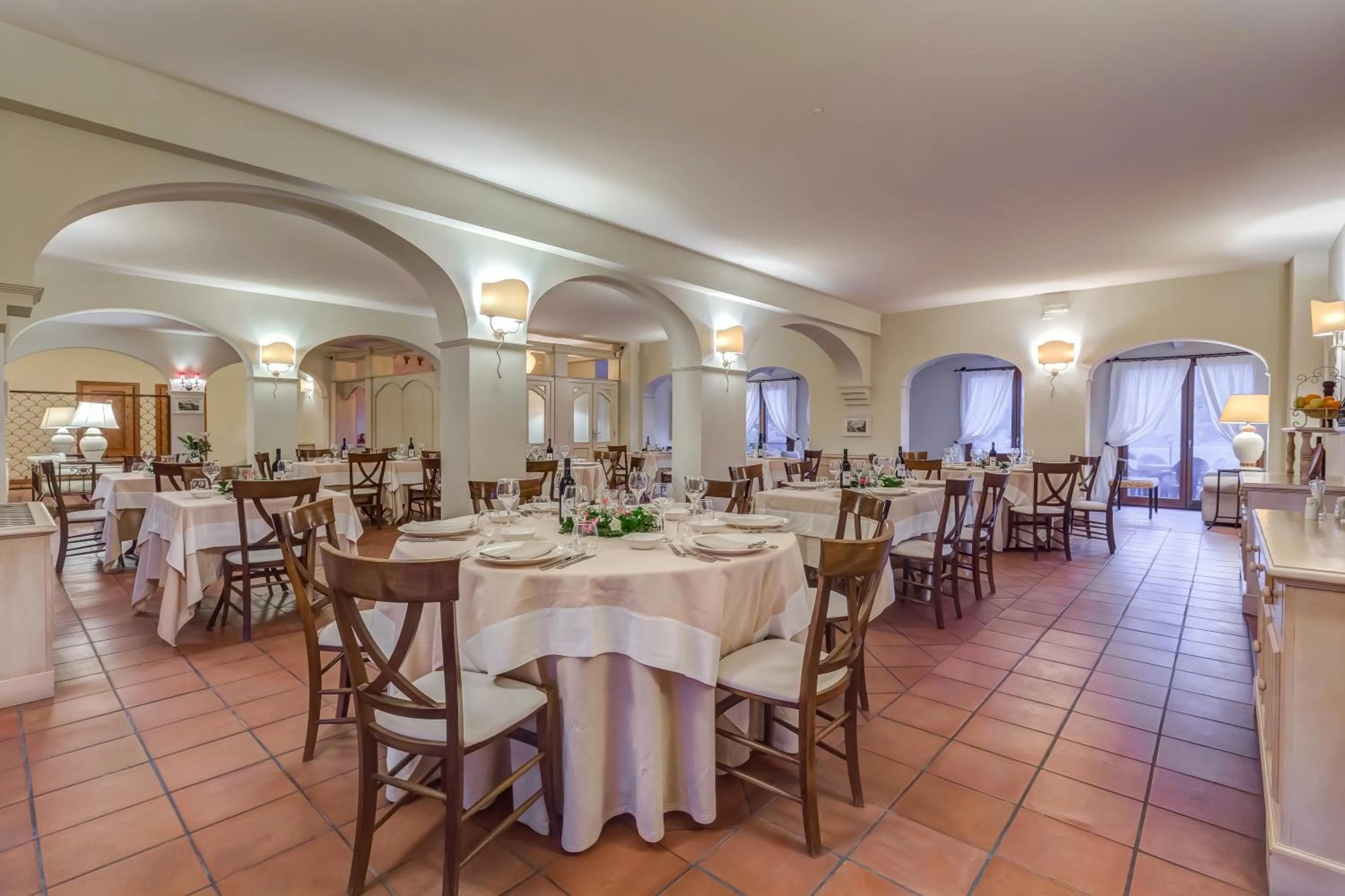 Restaurant/places to eat in La Casa delle Monache Country Resort