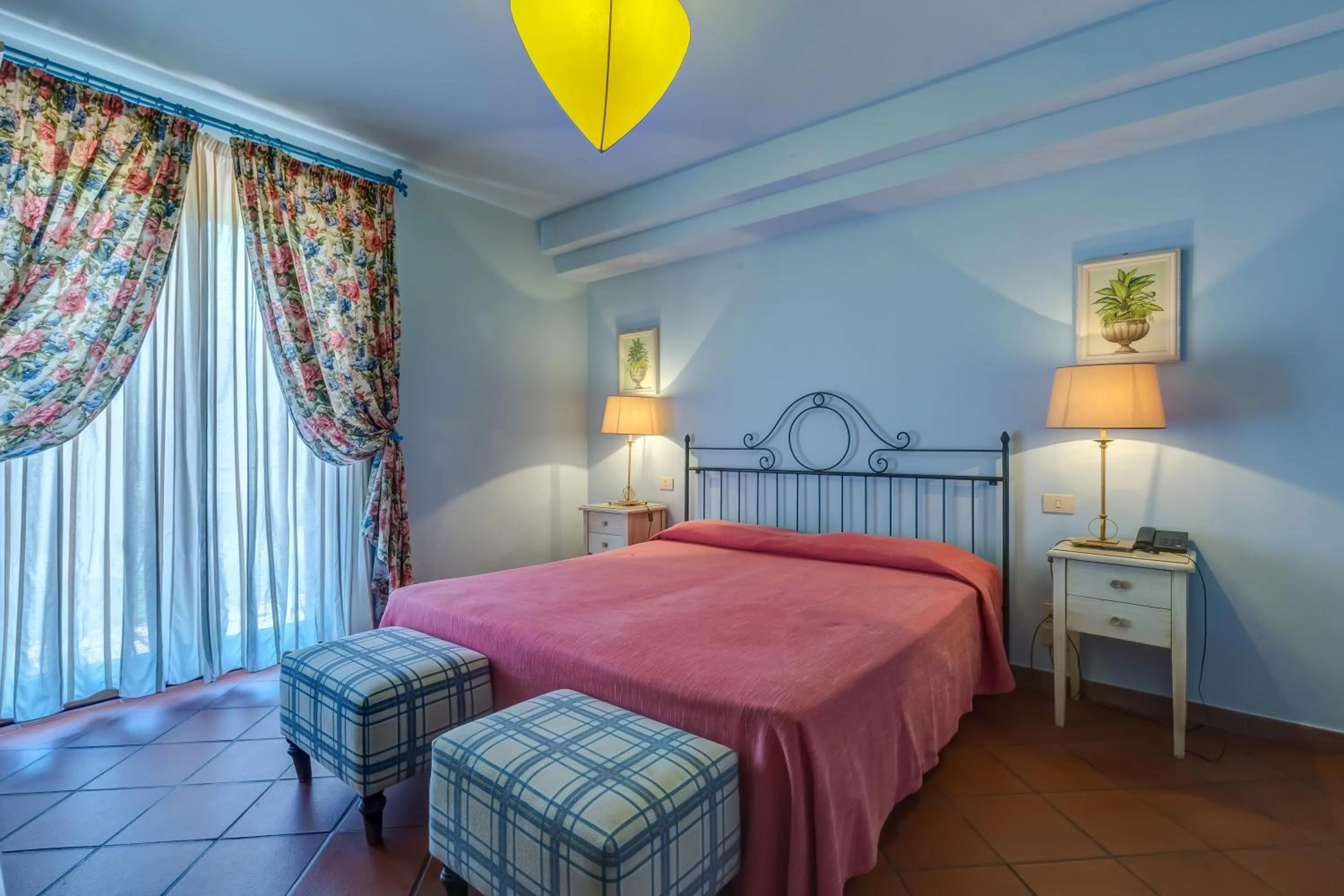 Bed in La Casa delle Monache Country Resort