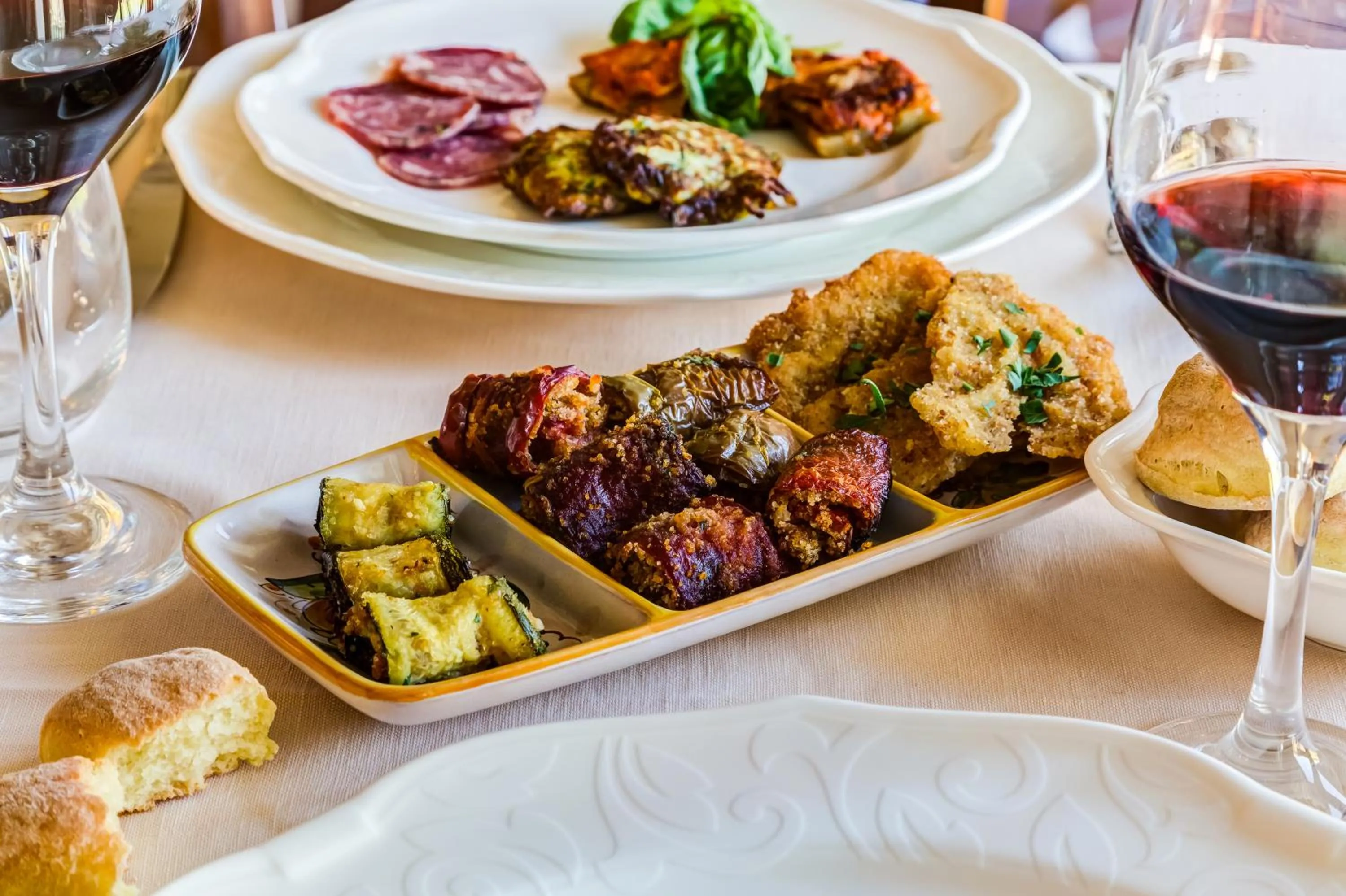 Food in La Casa delle Monache Country Resort