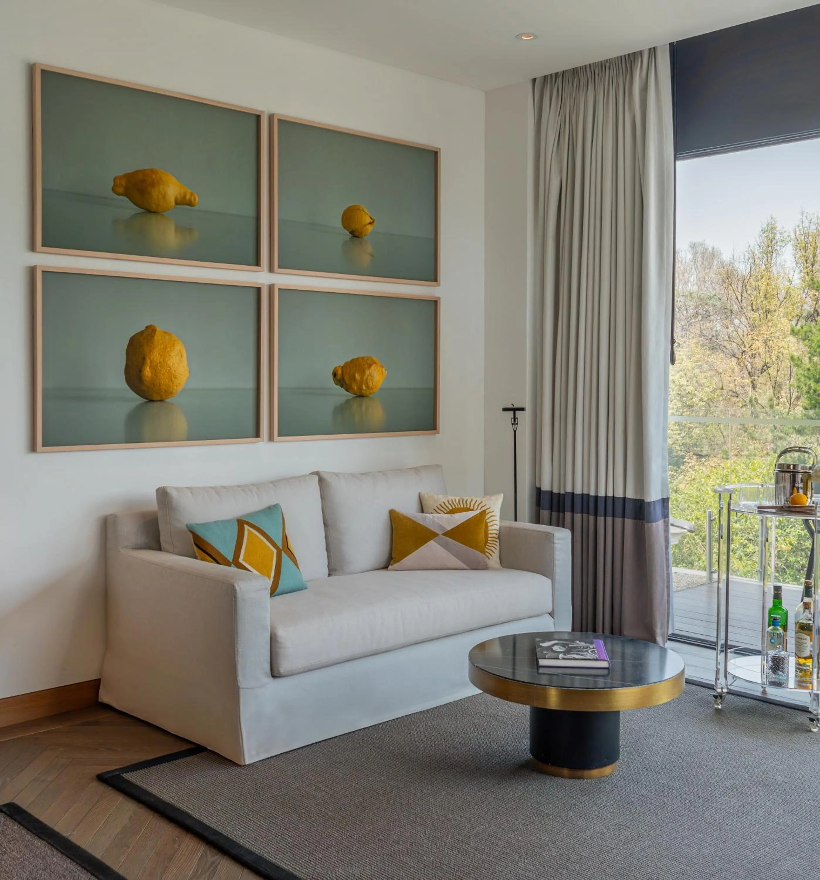 Seating area in Casa Polanco Hotel Boutique