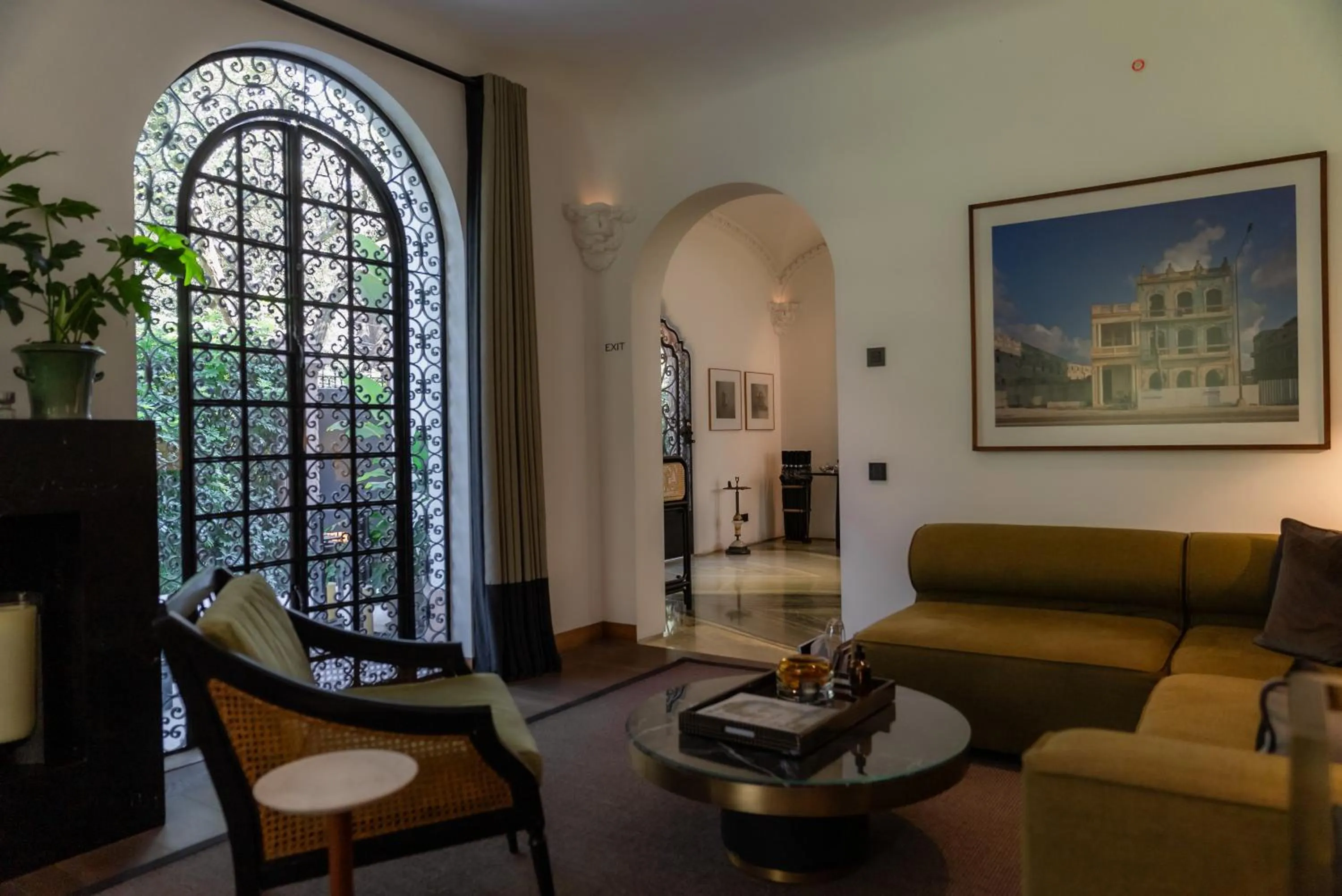 Library in Casa Polanco Hotel Boutique