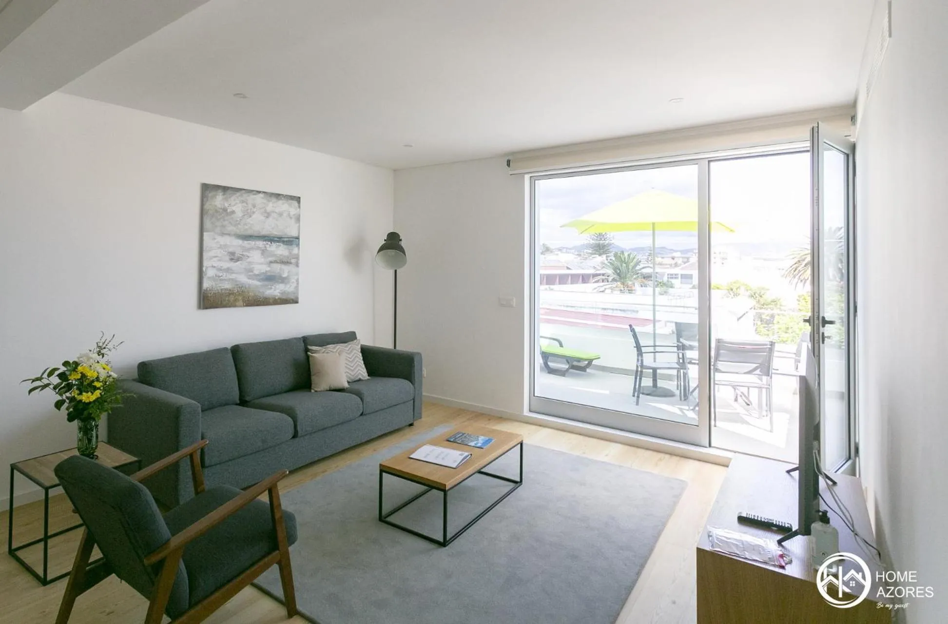 Balcony/Terrace in Home Azores - Casas da Ladeira