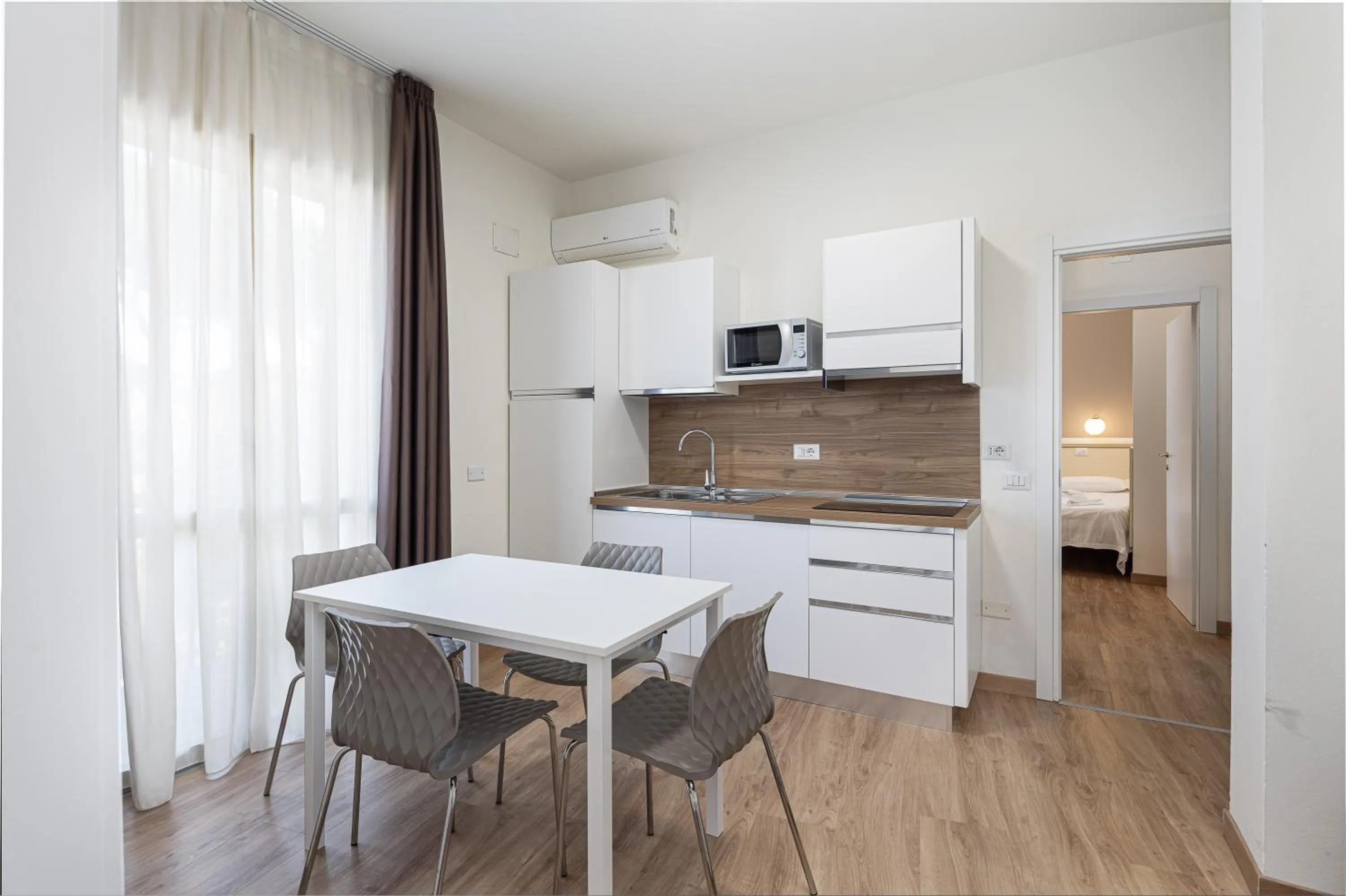 Kitchen or kitchenette in Hotel Schiller
