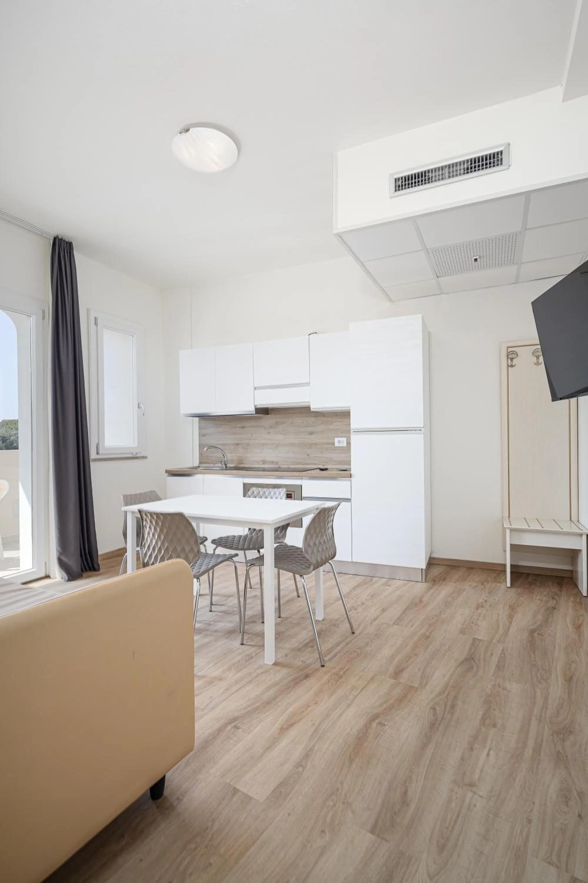 Kitchen or kitchenette in Hotel Schiller