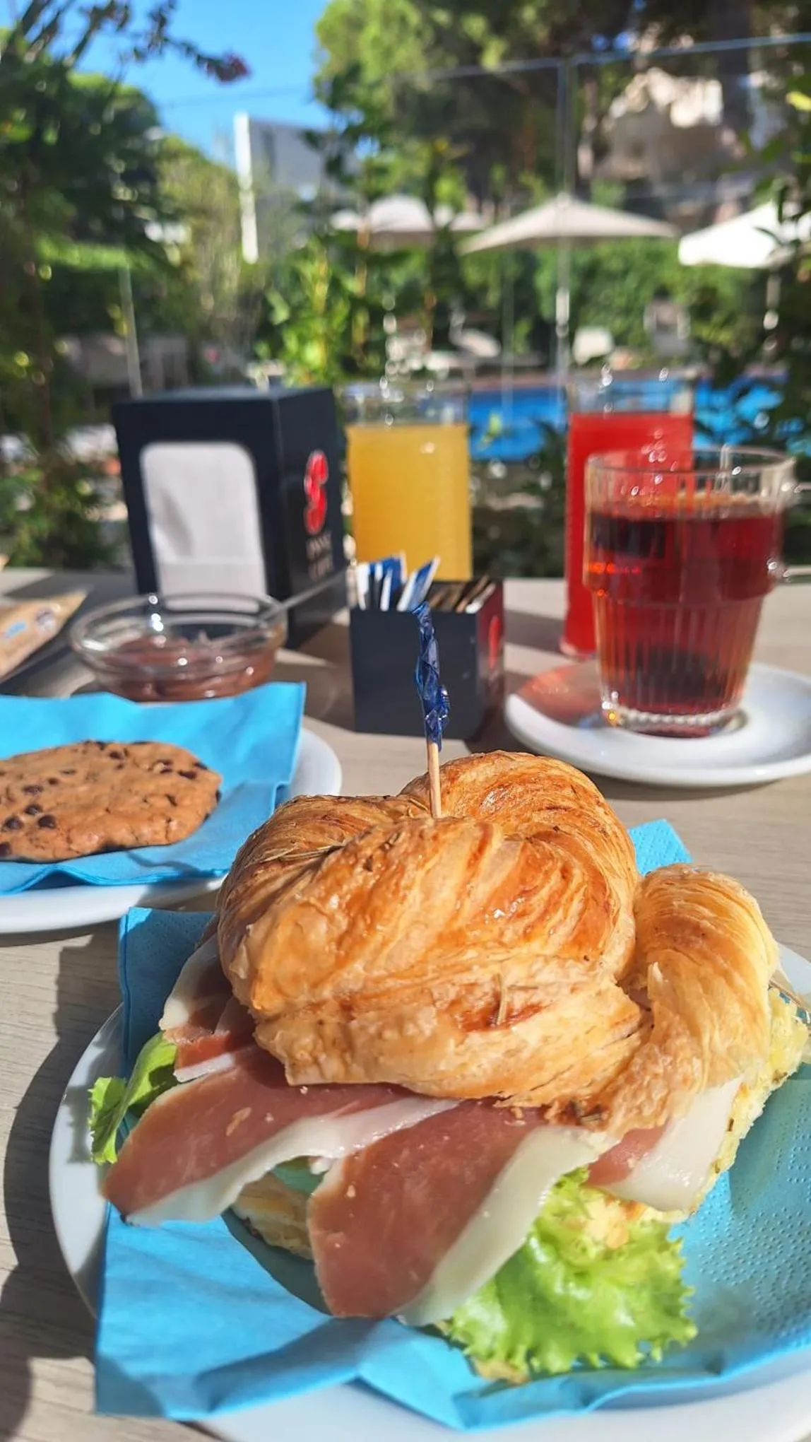 Swimming pool in Hotel Schiller