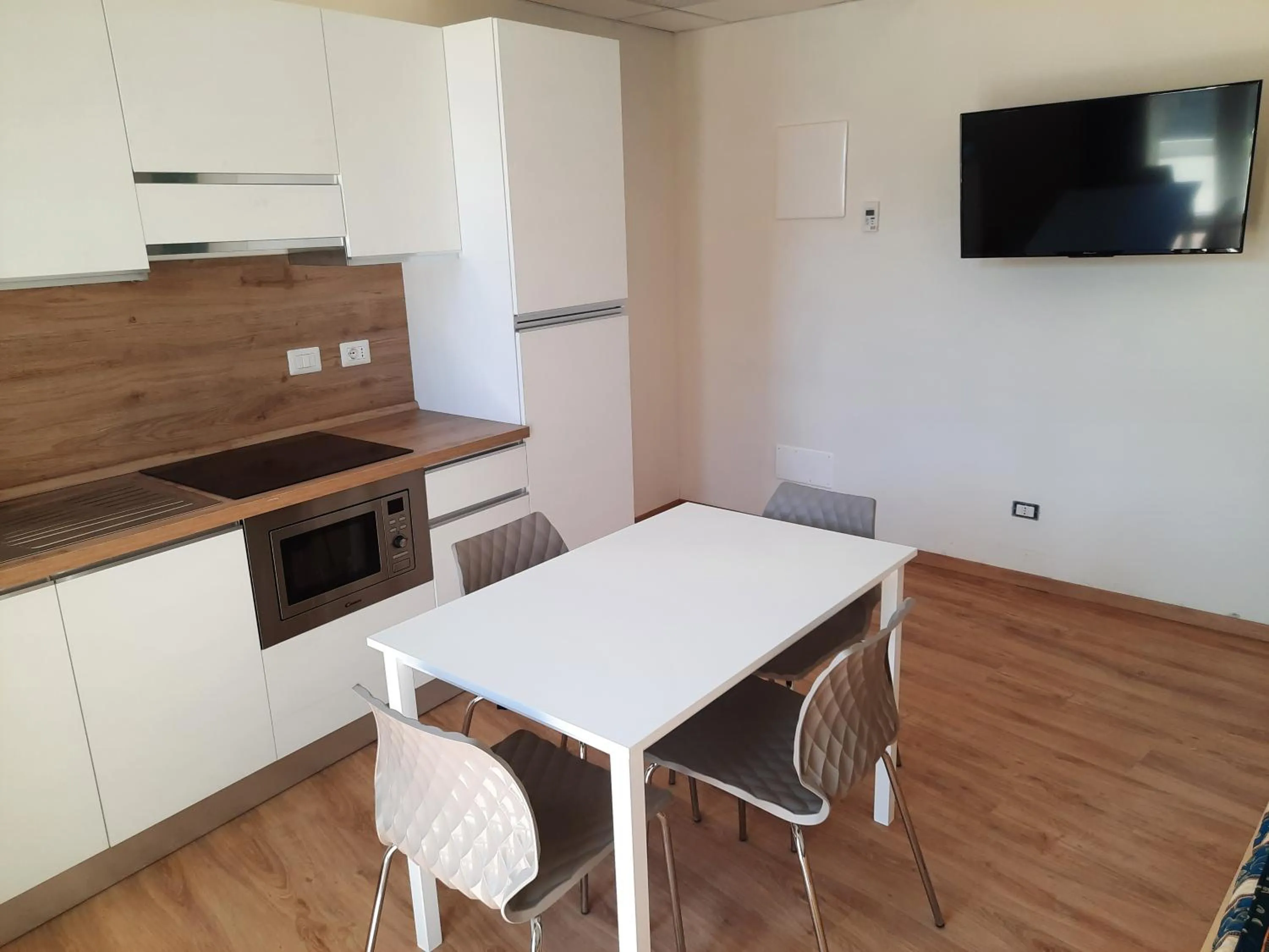 Kitchen or kitchenette in Hotel Schiller