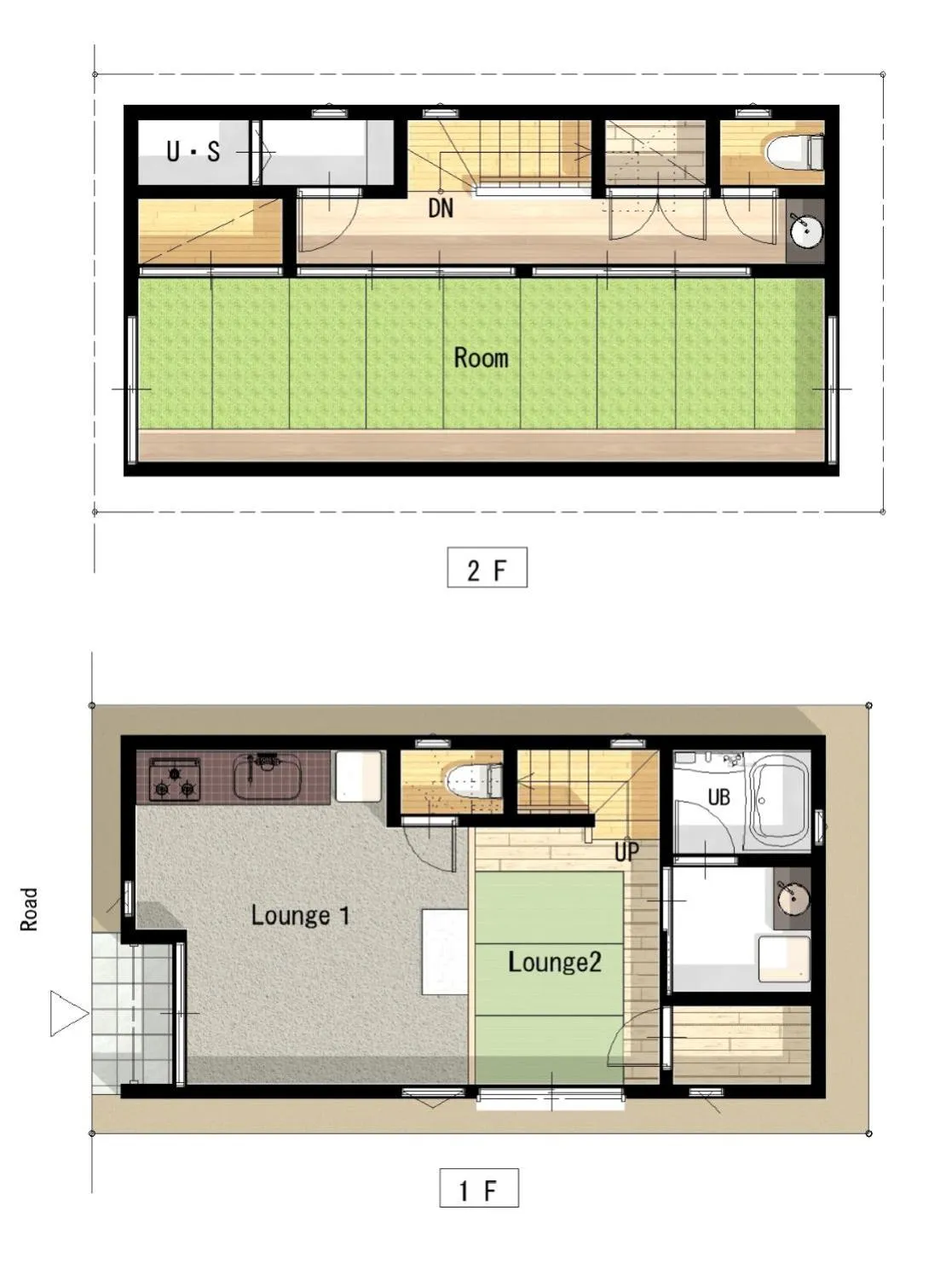 Floor plan in YADOYA Negishi