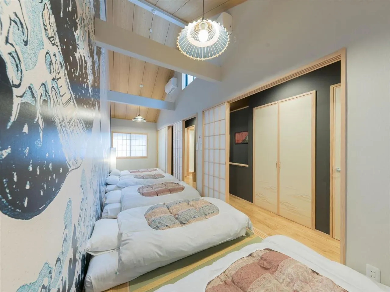 Bedroom, Bed in YADOYA Negishi