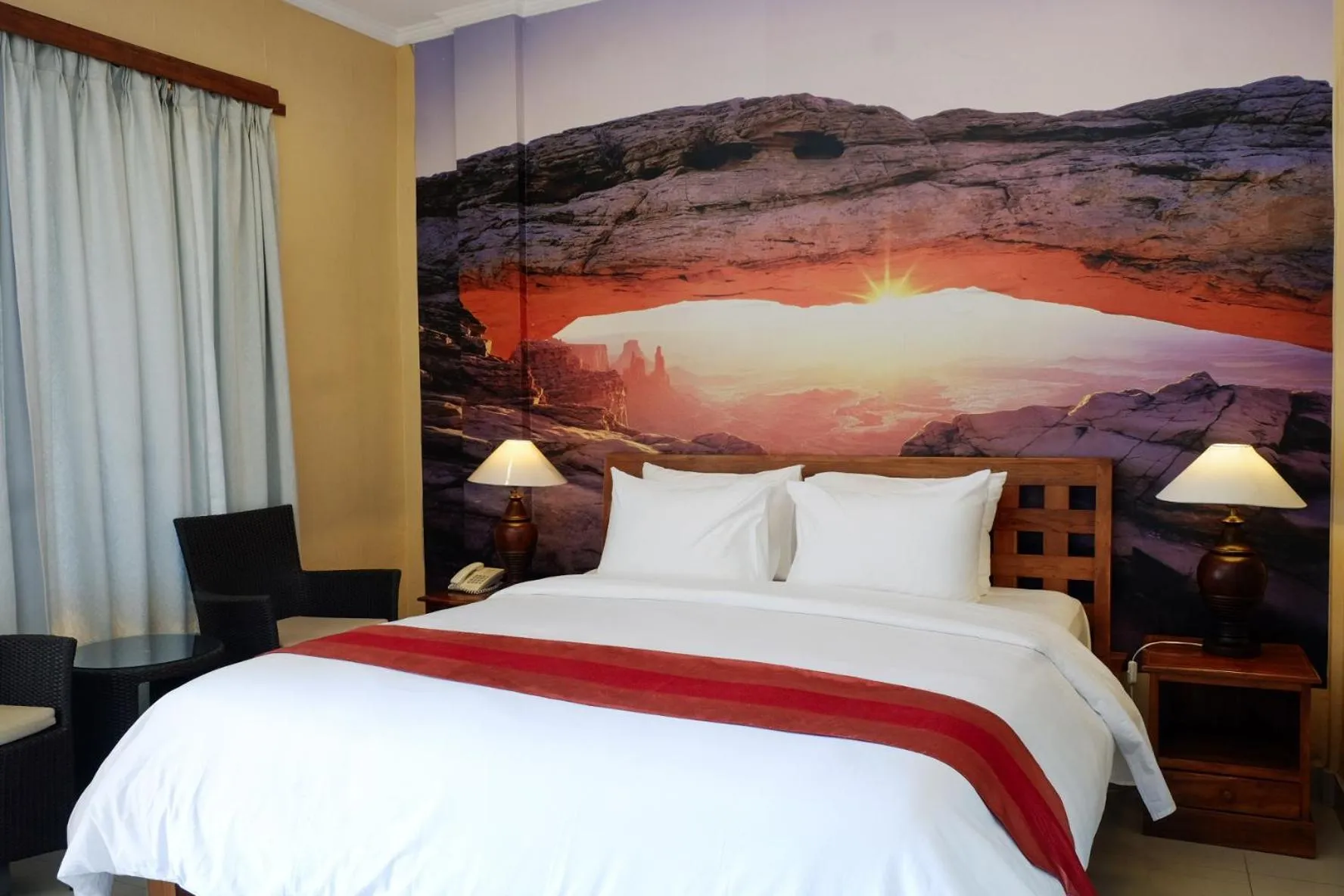 Bed in Su's Cottages Legian