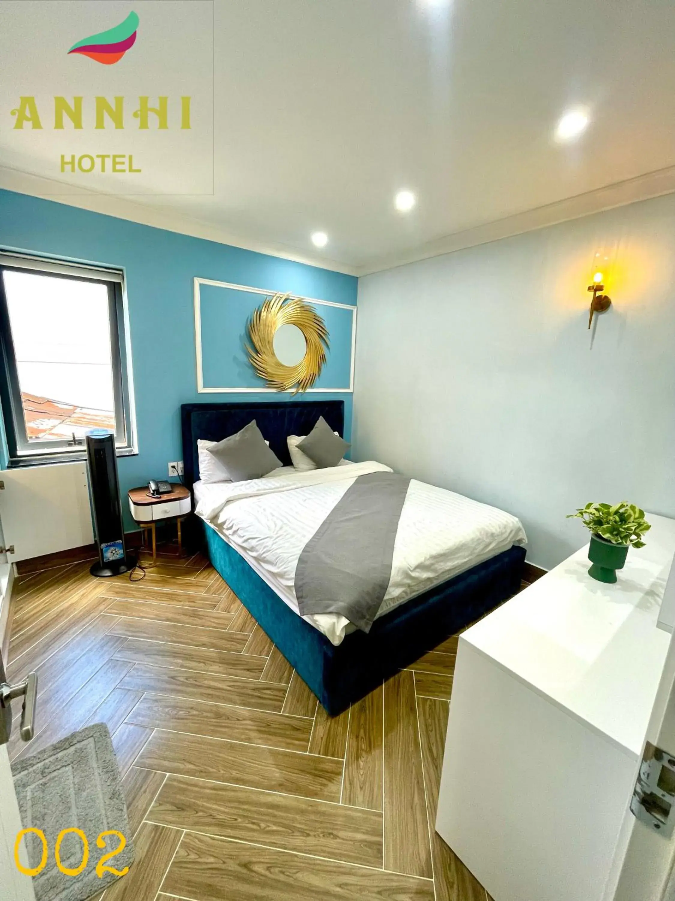 Bed in An Nhi Hotel Bed in An Nhi Hotel