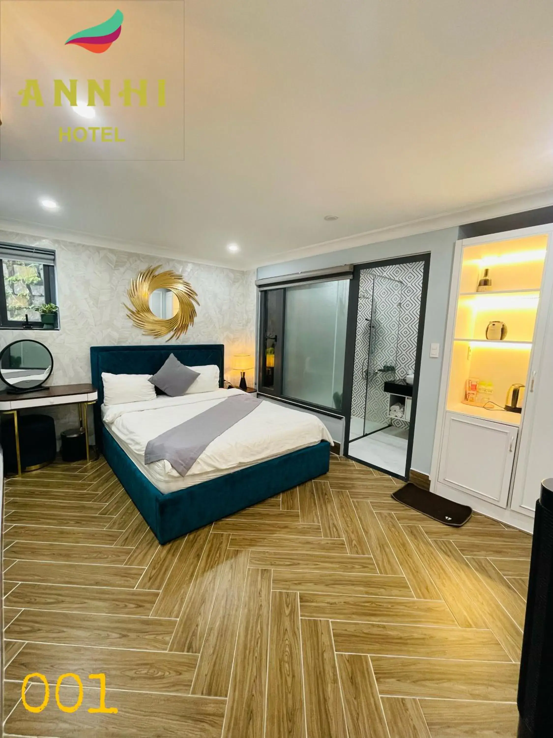 Bed in An Nhi Hotel Bed in An Nhi Hotel