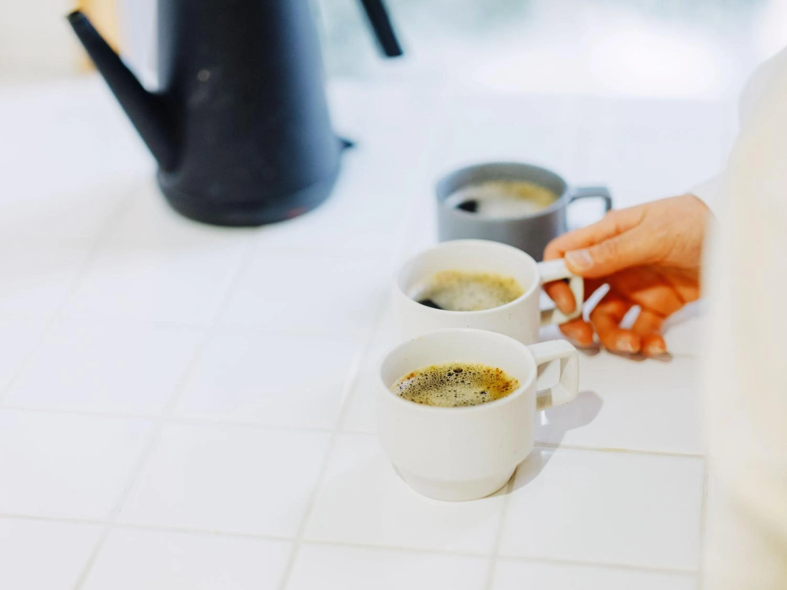 Communal kitchen in HIKE
