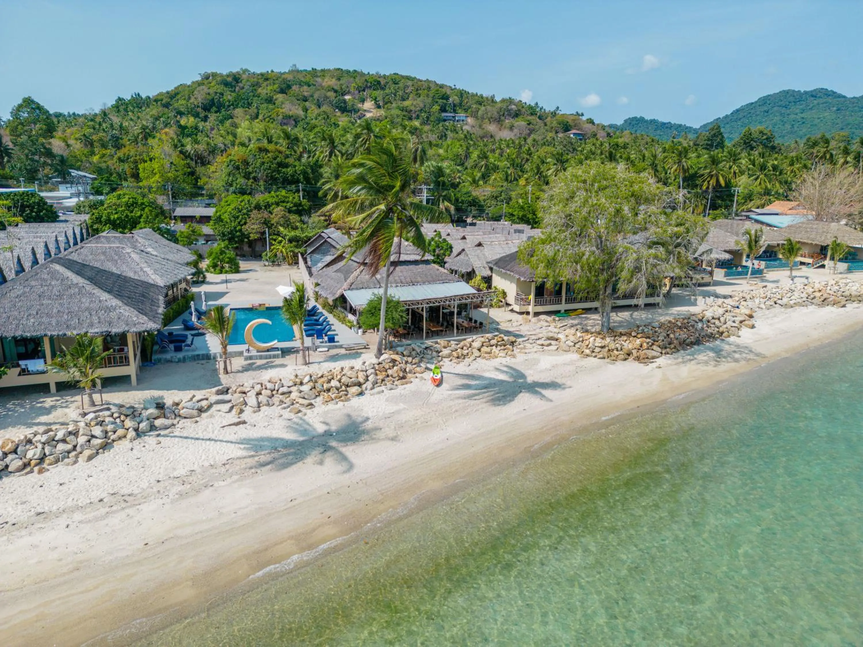 Decorative detail in Absolute Beachfront Villas